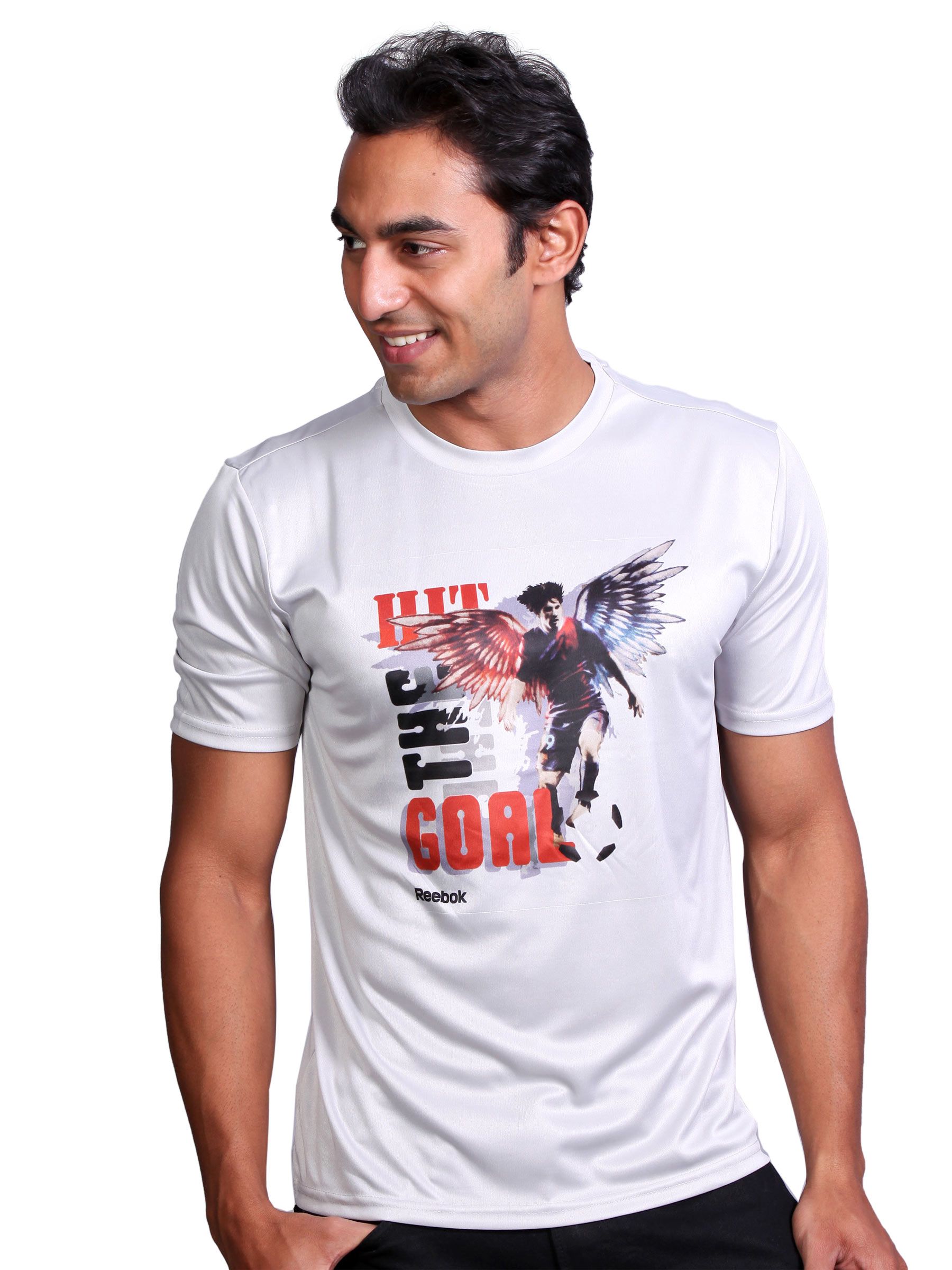 Reebok Men Sublime Grey T-shirt