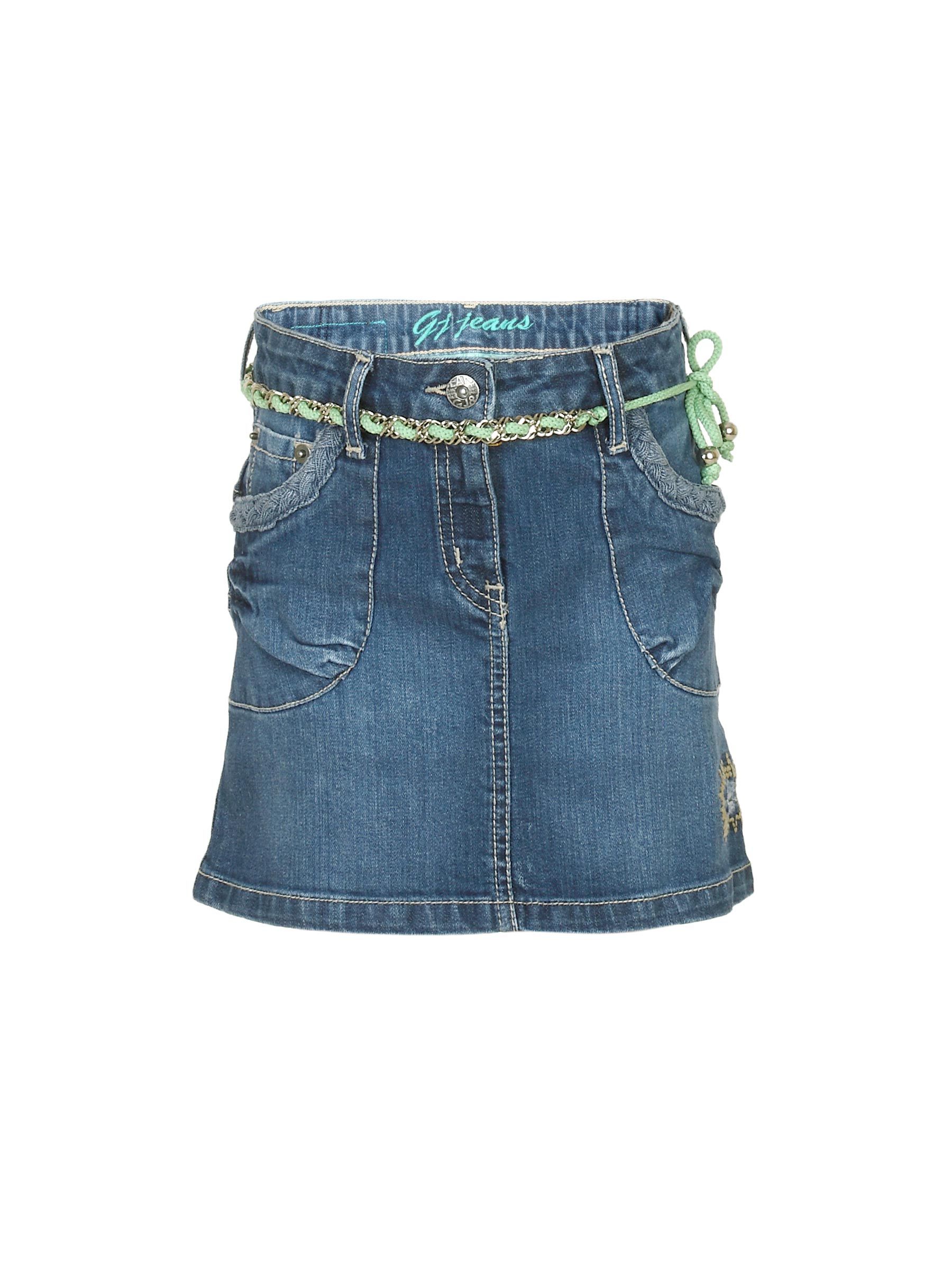 Gini And Jony Girls Ac Arnia Skt Blue Skirts