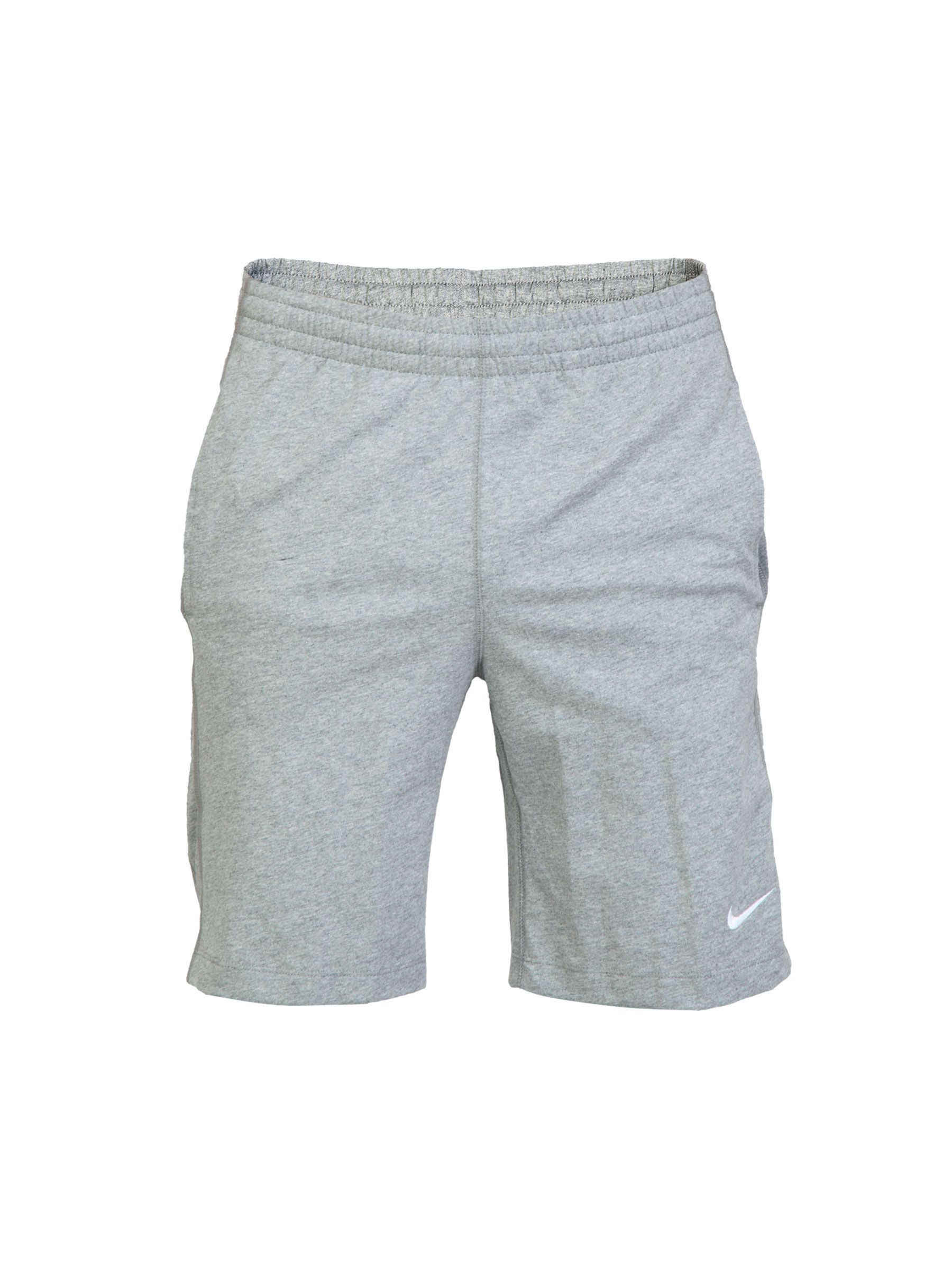 Nike Men Solid Grey Shorts