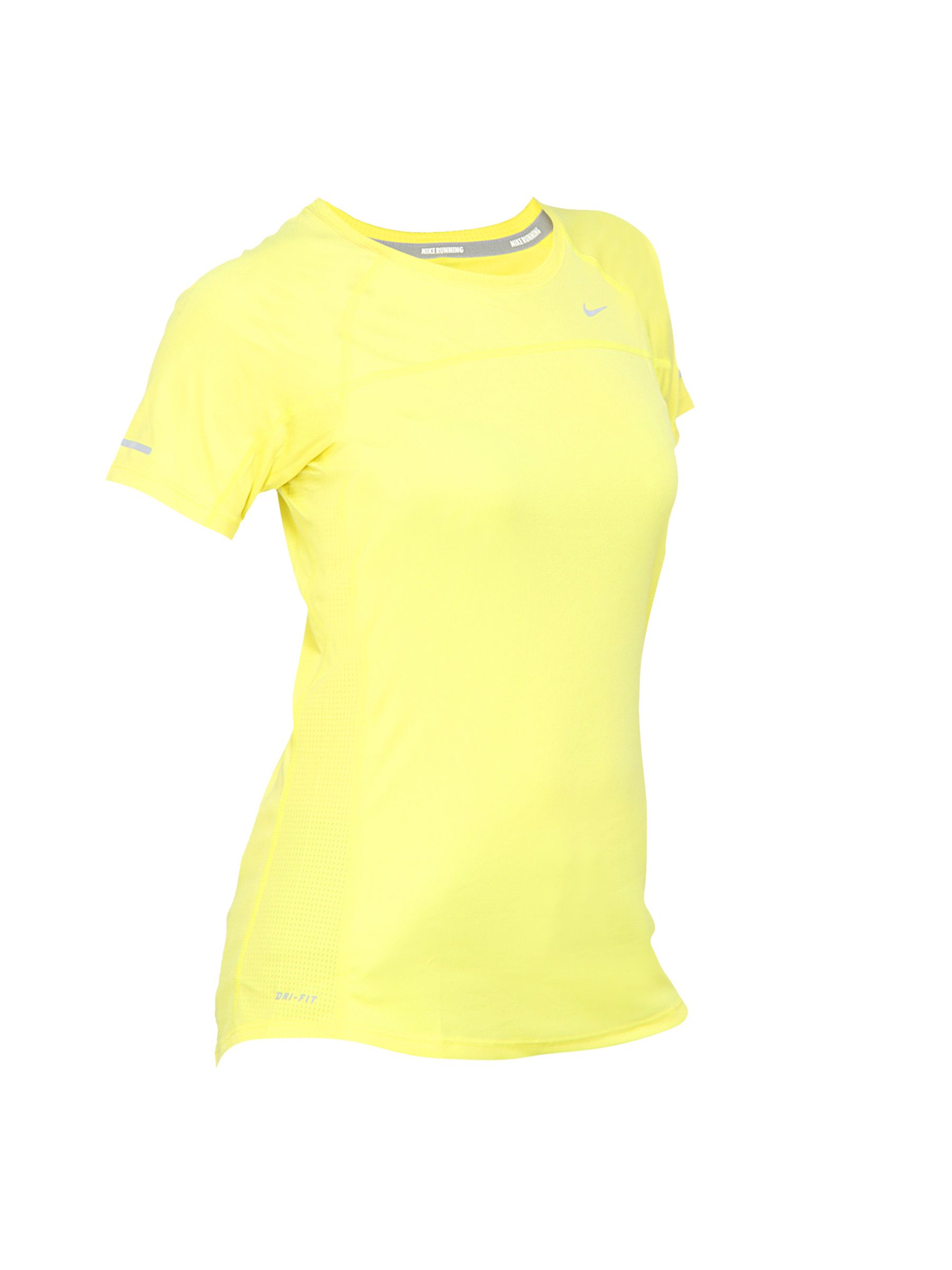 womens yellow nike t shirt