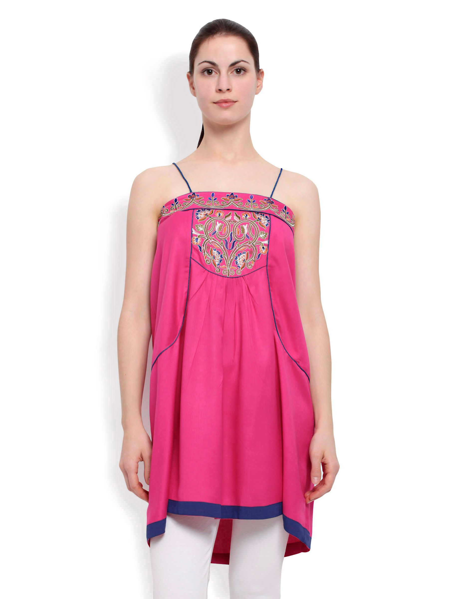 Global Desi Women Pink Tunic