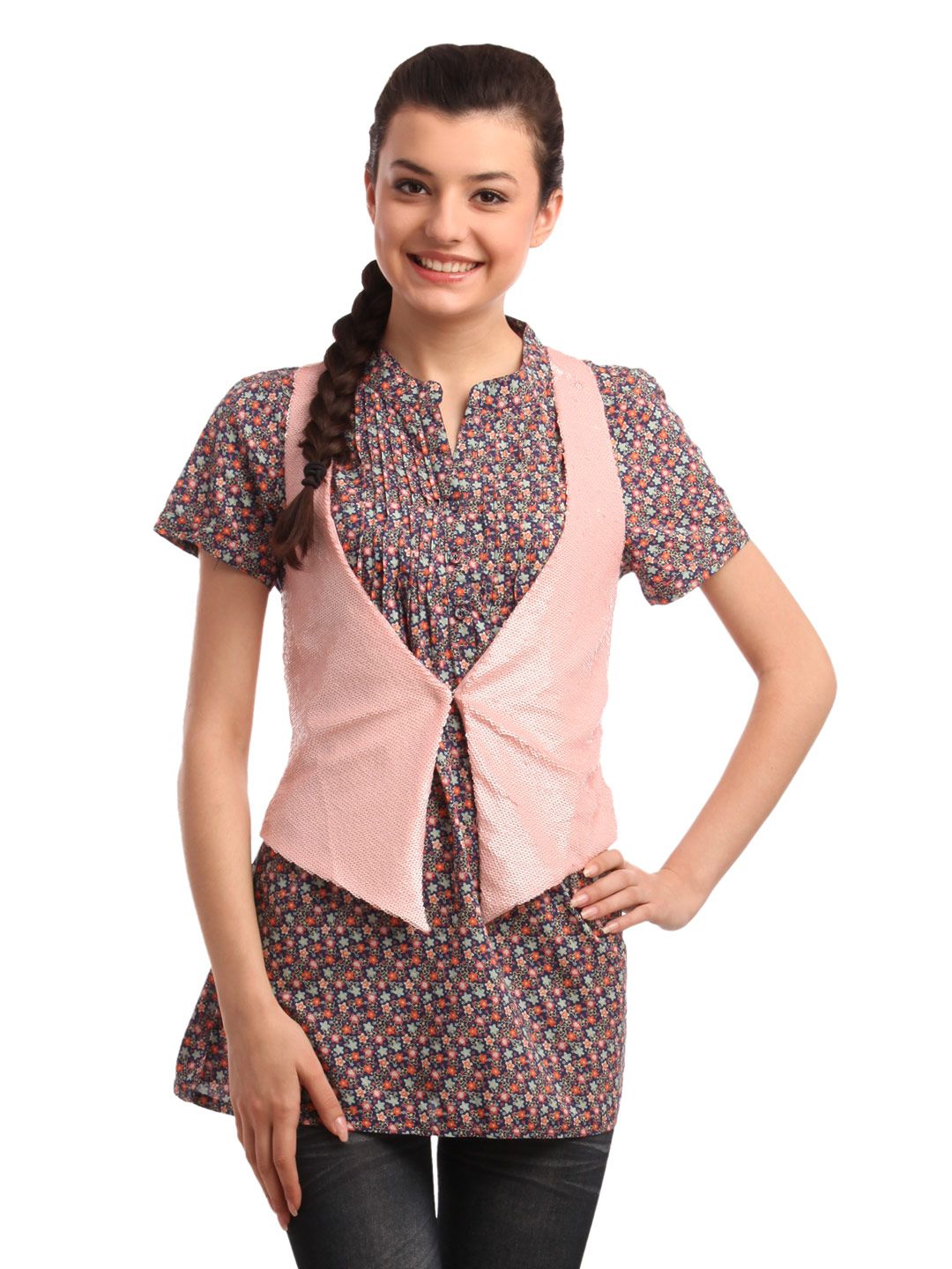 ONLY Women Pink Waistcoat