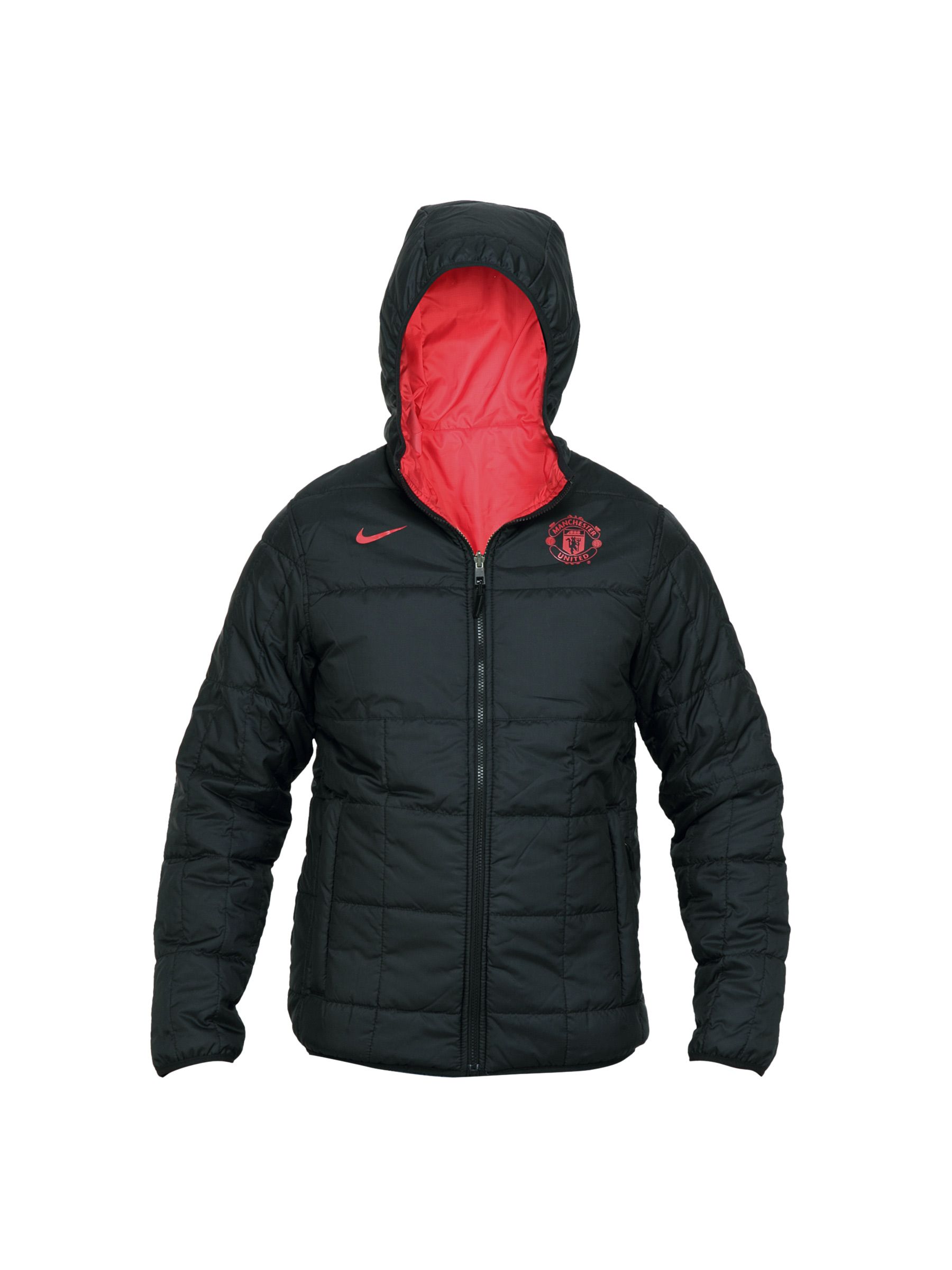 Nike Men Football Soccer Black Jacket