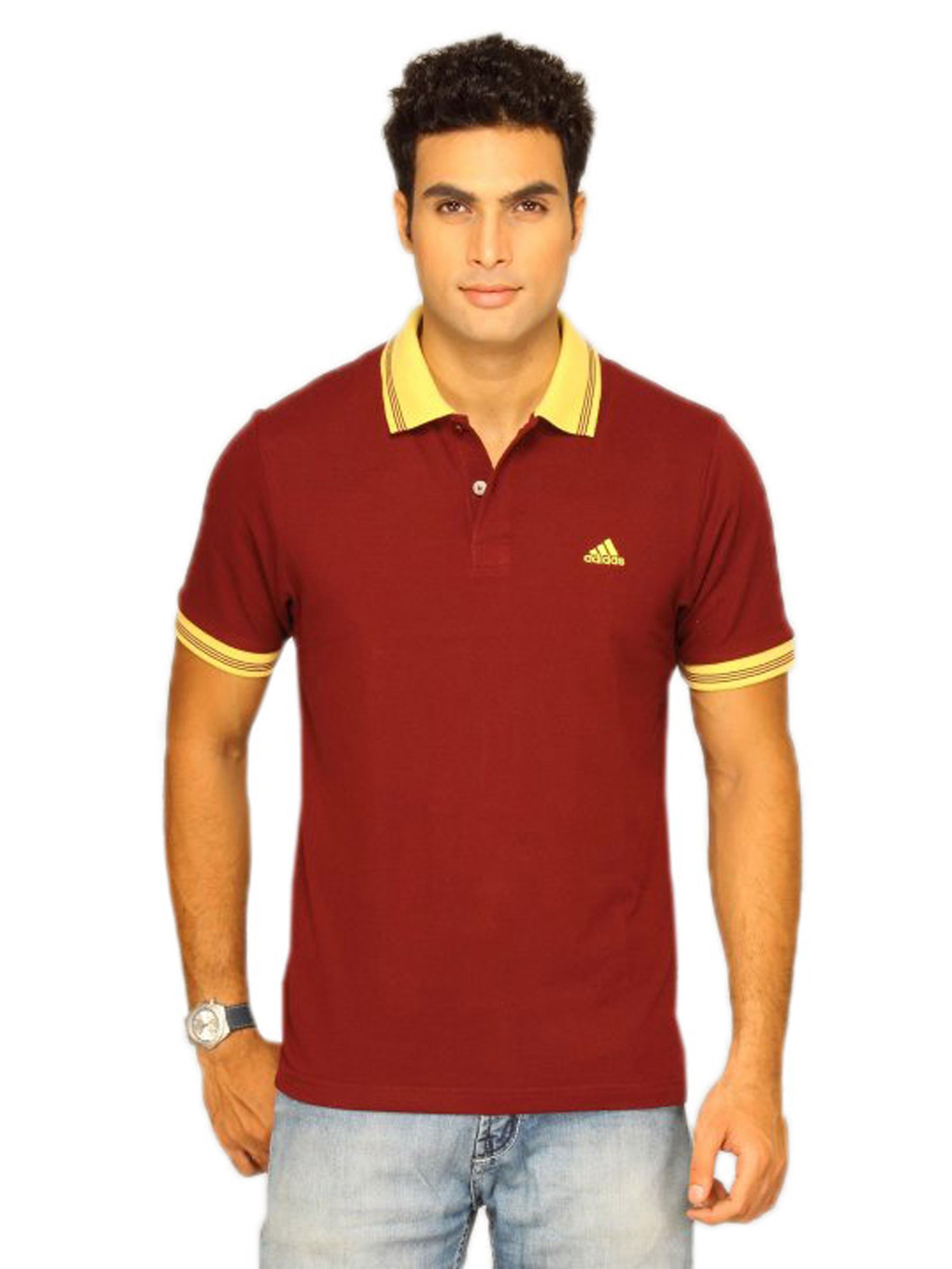 ADIDAS Mens ESS 3S Polo T-shirt