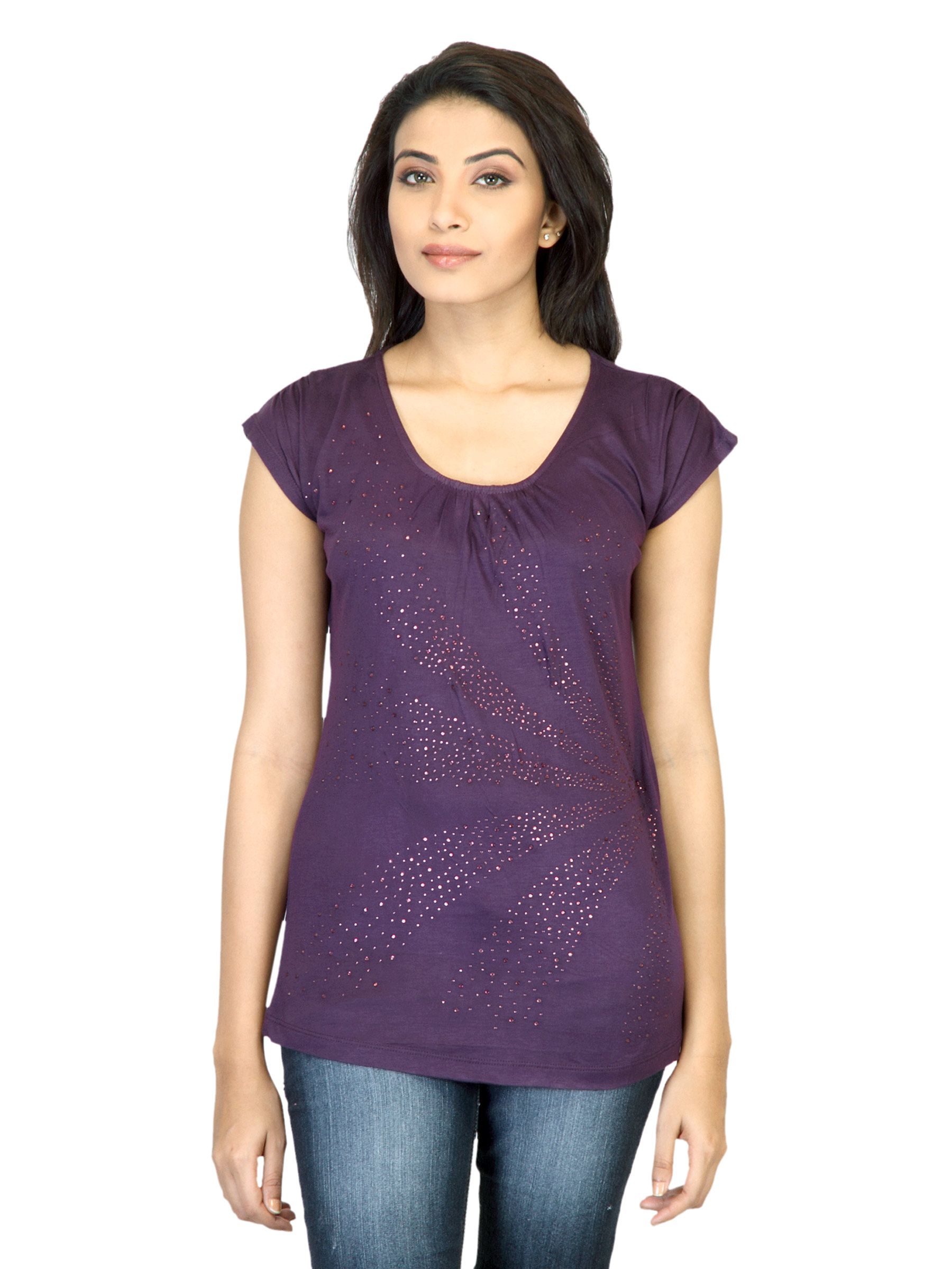 Jealous 21 Women Purple Top