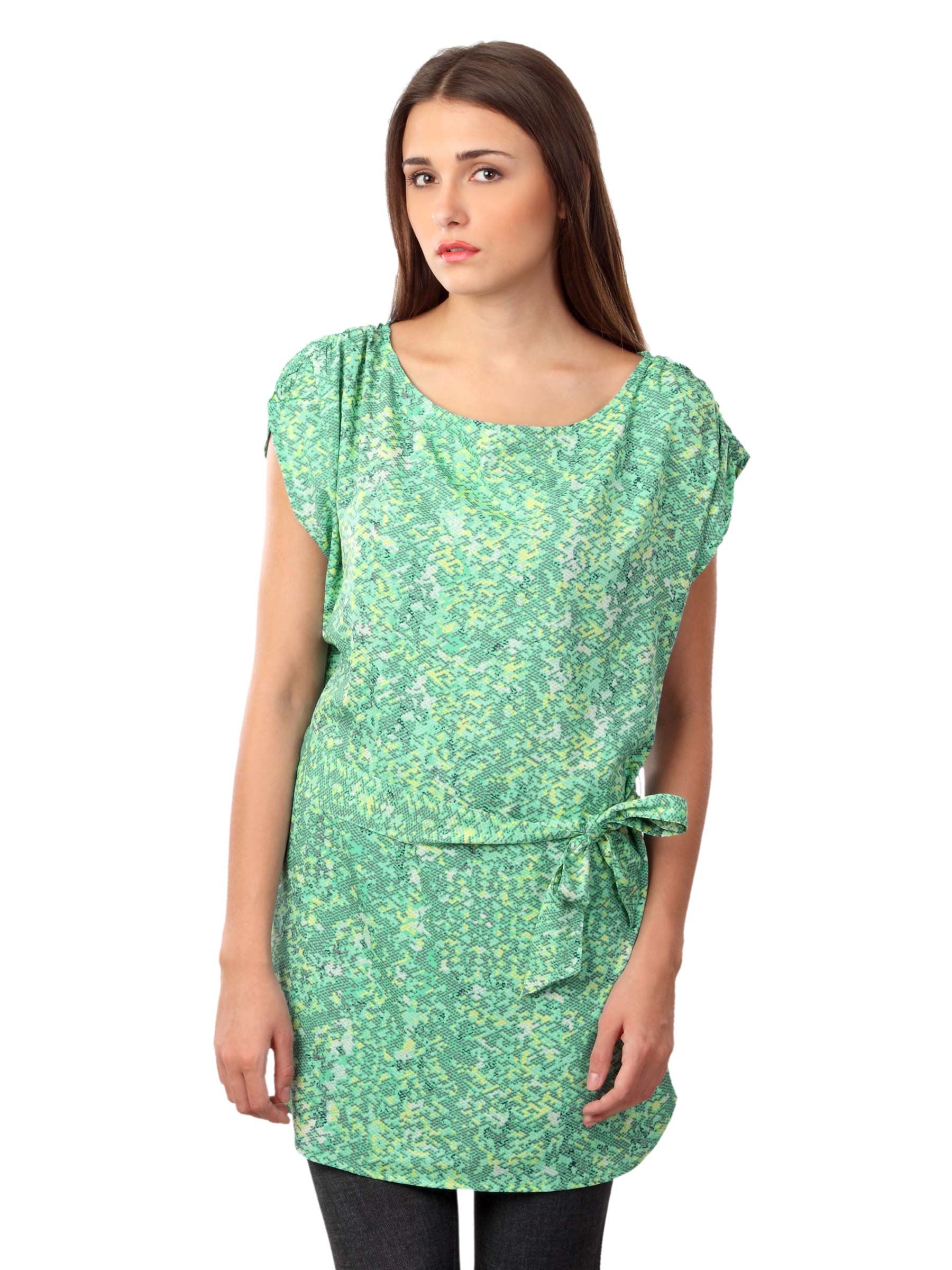 Vero Moda Women Bale Green Top
