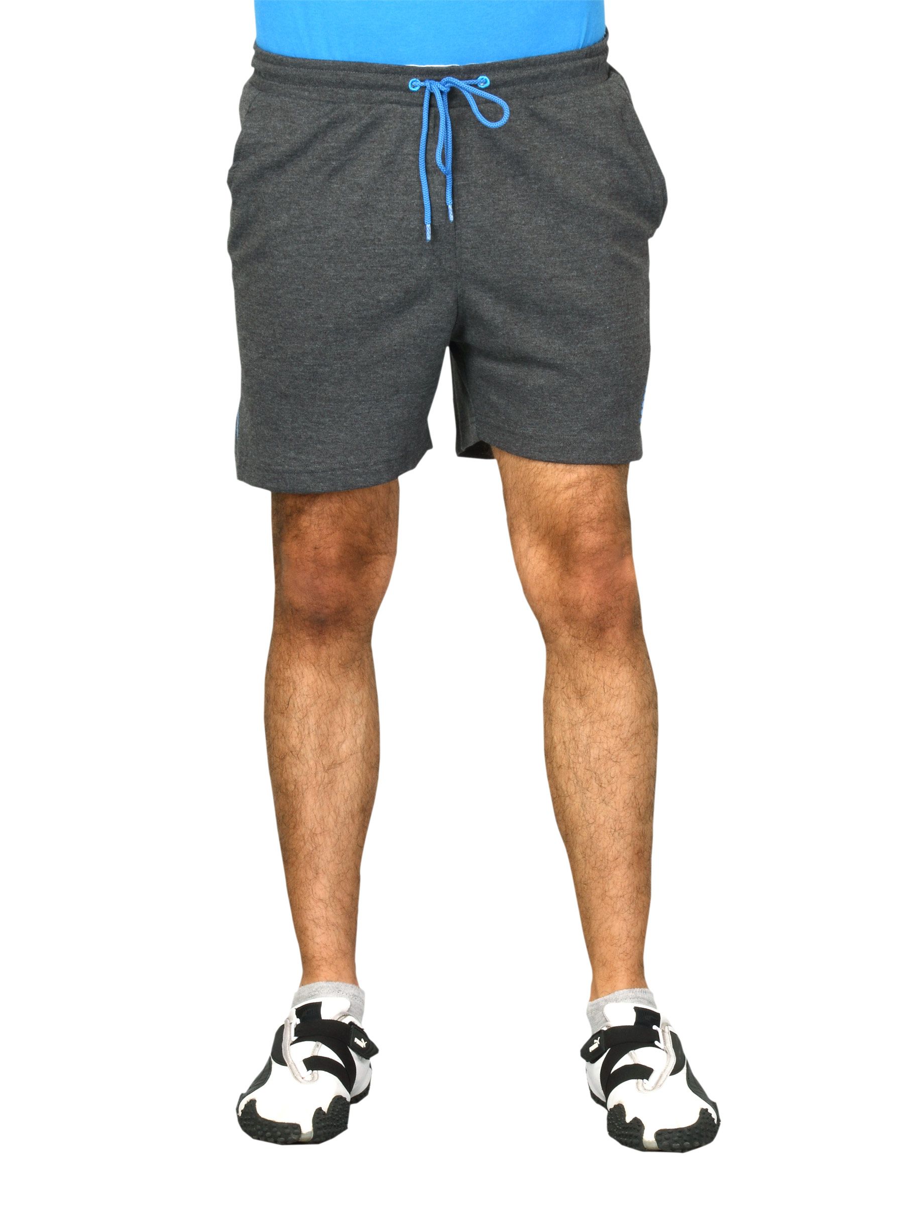 Proline Men Grey Comfort Fit Sports Shorts