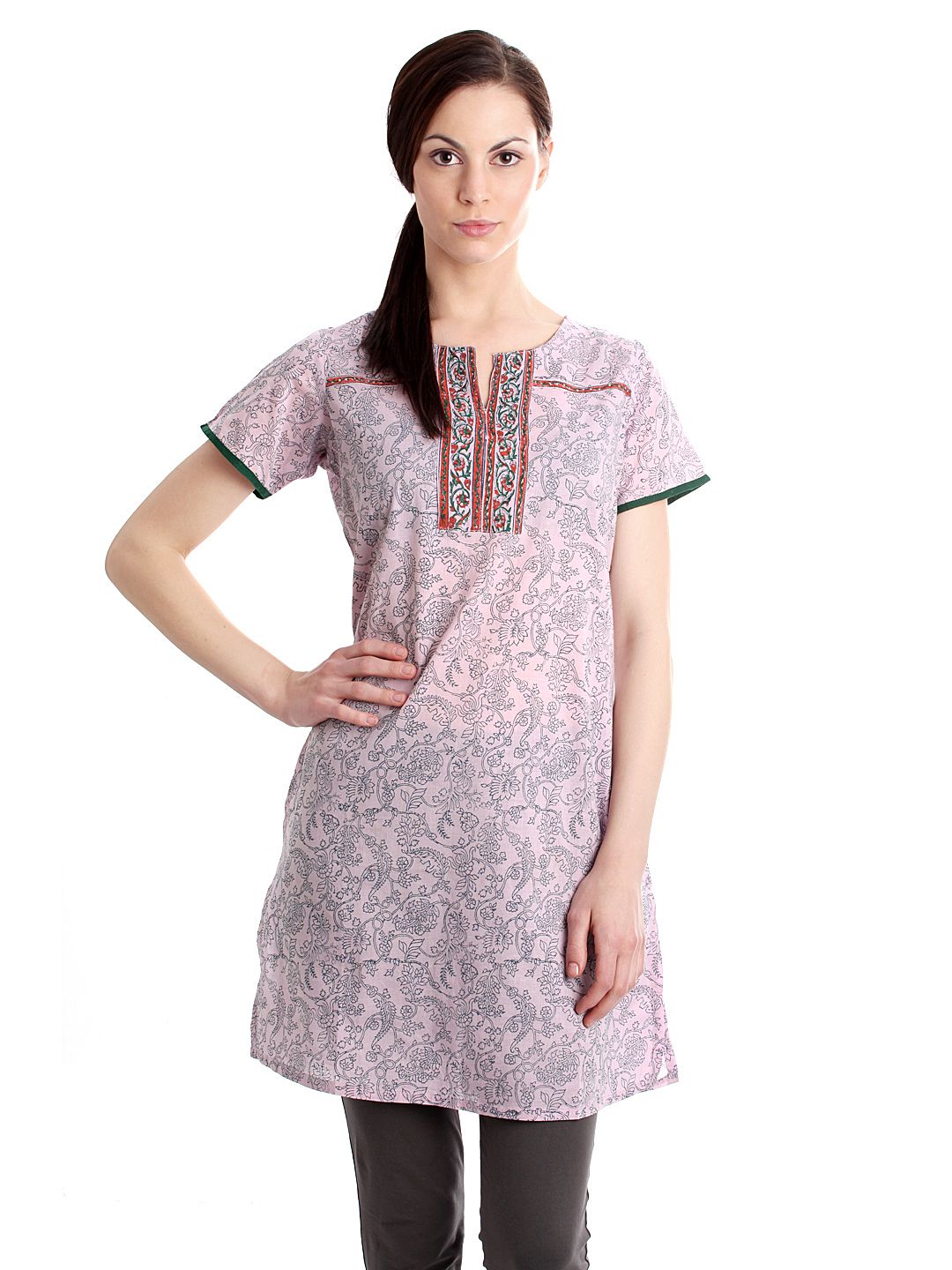 Diva Women Printed Lavender Kurta