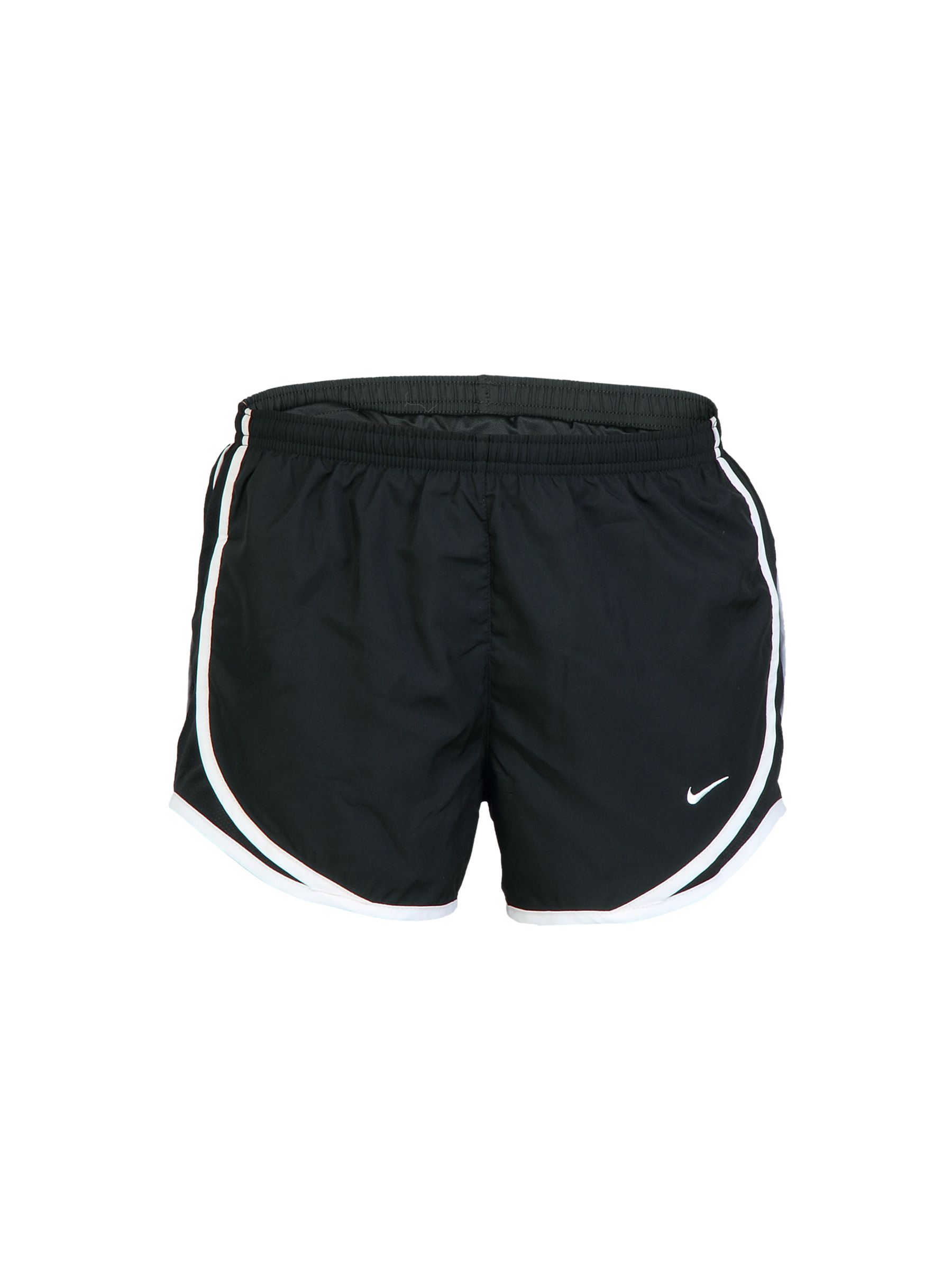 Nike Women Solid Black Shorts