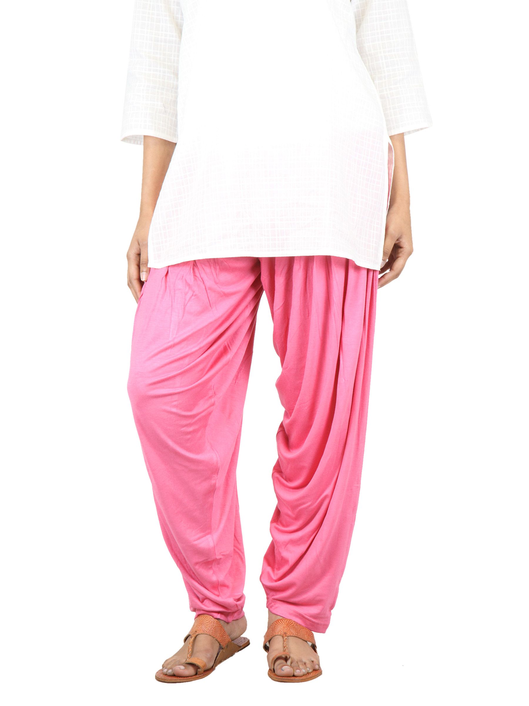Myntra Women Pink Patiala Salwar
