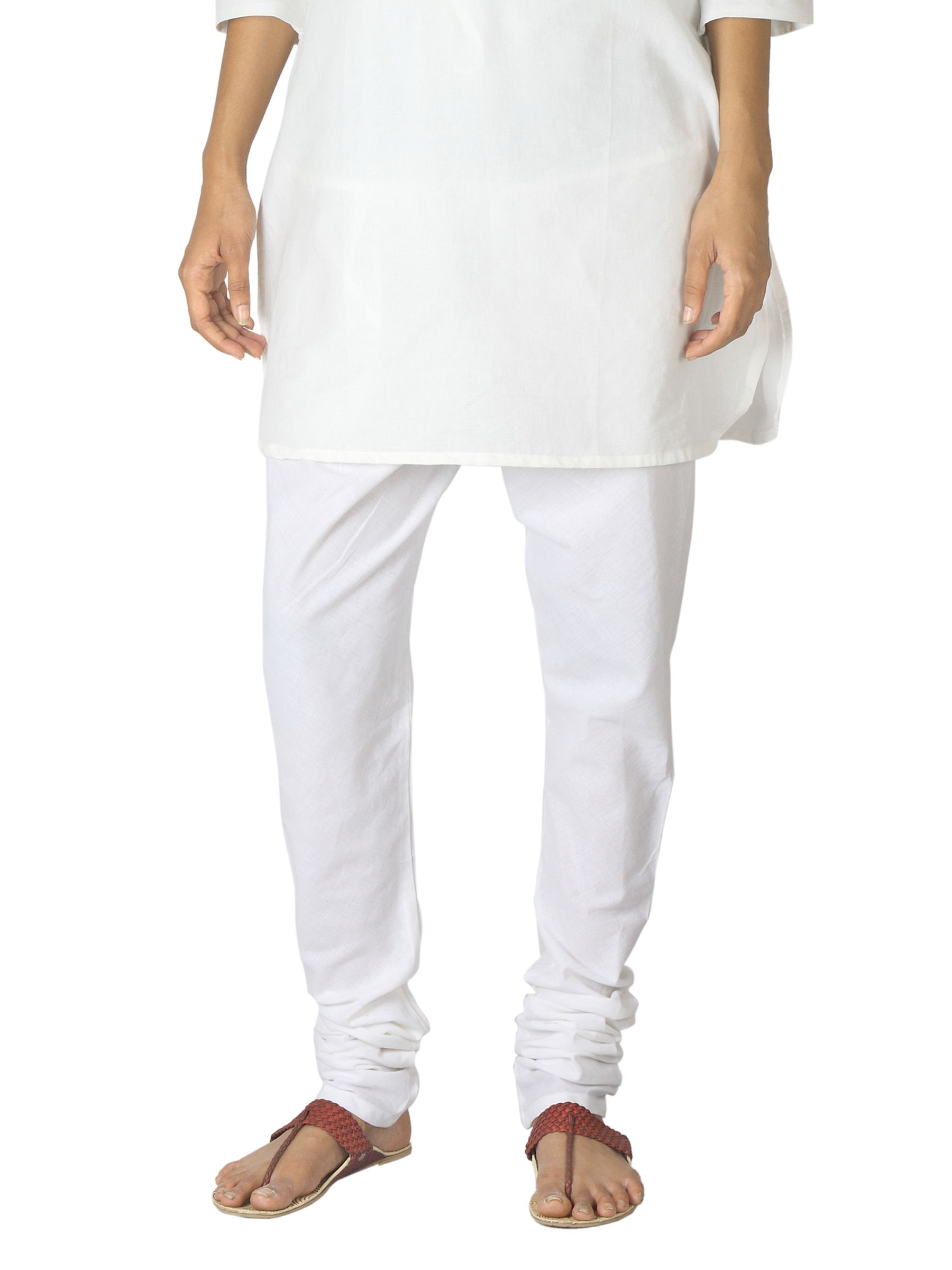 Fabindia Women White Churidar