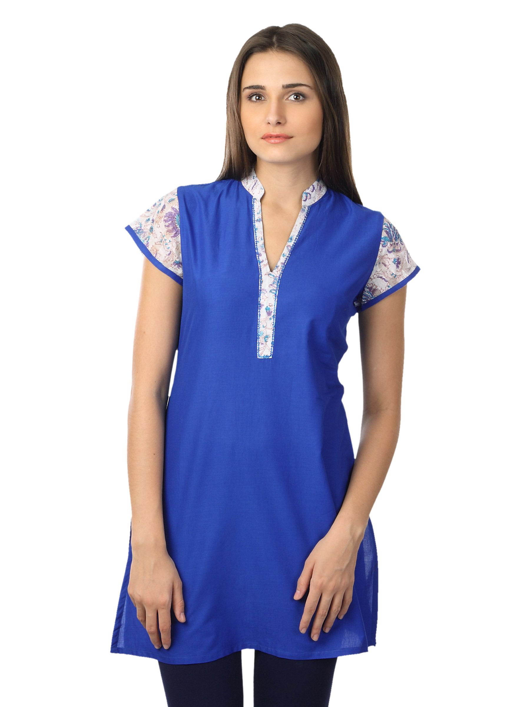 Diva Women Blue Kurti