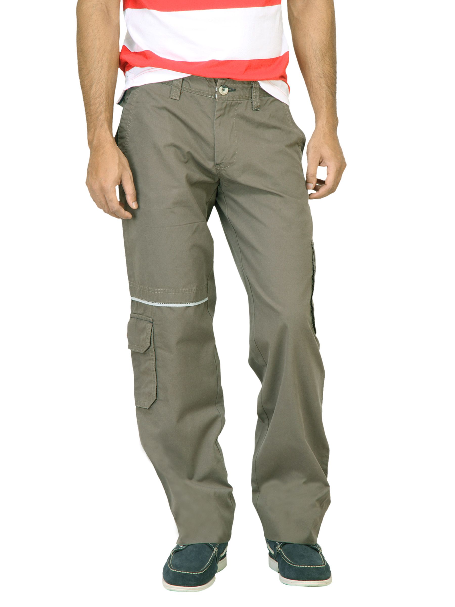 Basics Men Olive Cargos