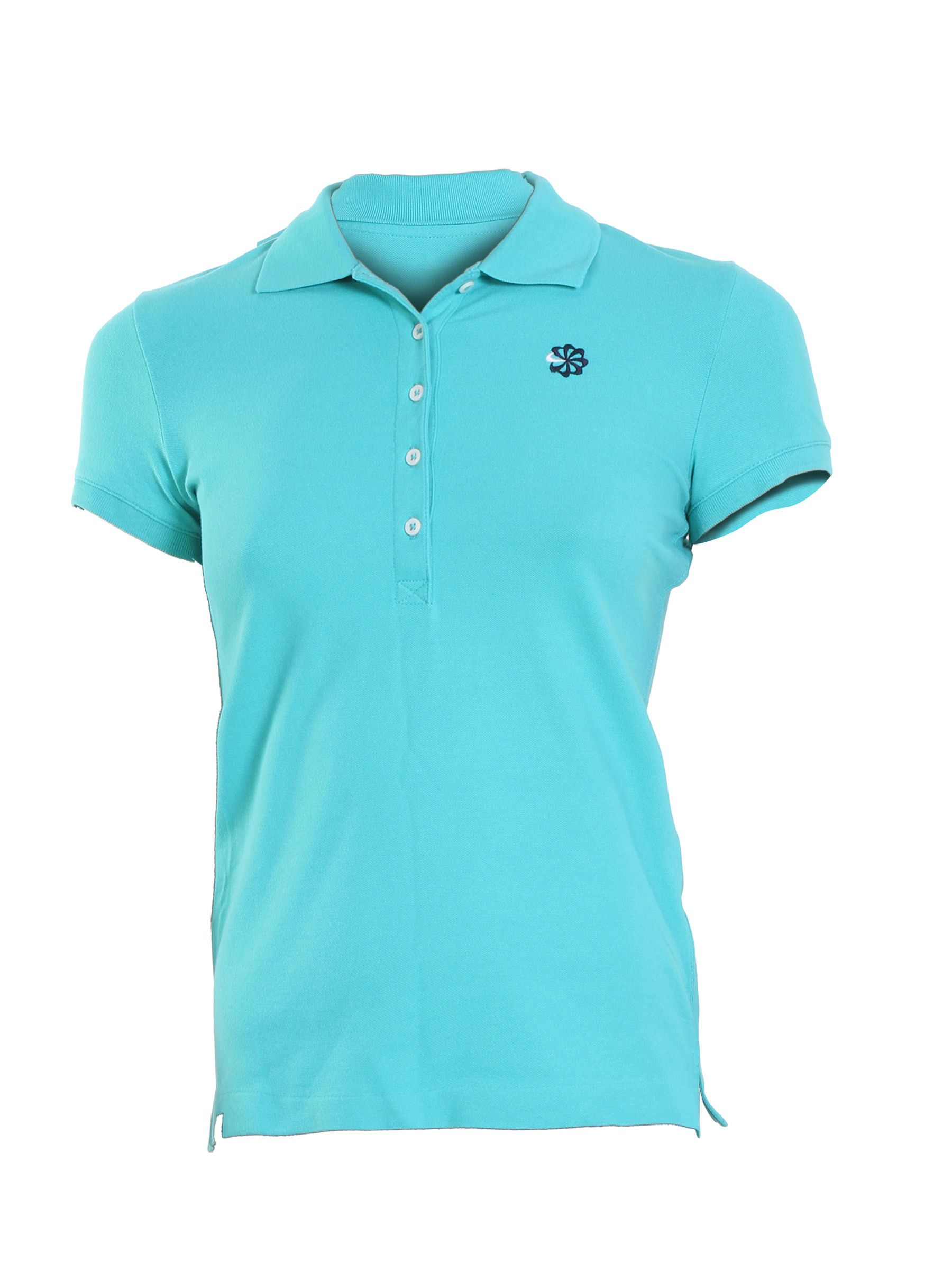 Nike Women Blue Polo T-shirt