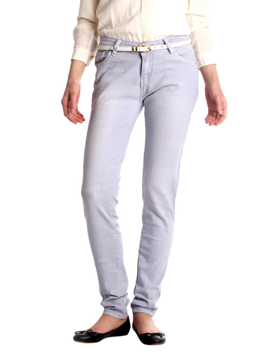 Jealous 21 Women Lavender Magic Colour Jeans