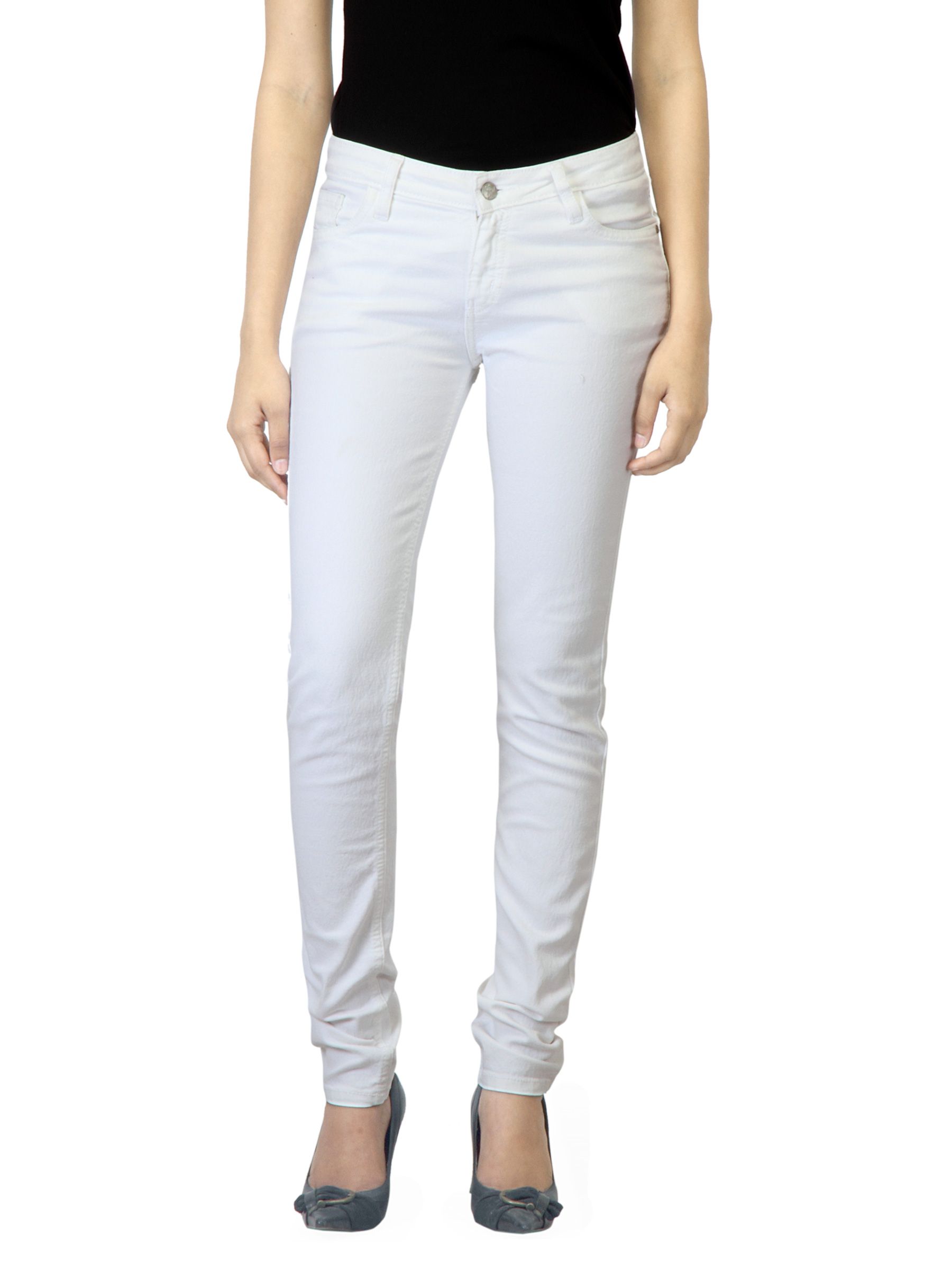 Jealous 21 Women White Jeans
