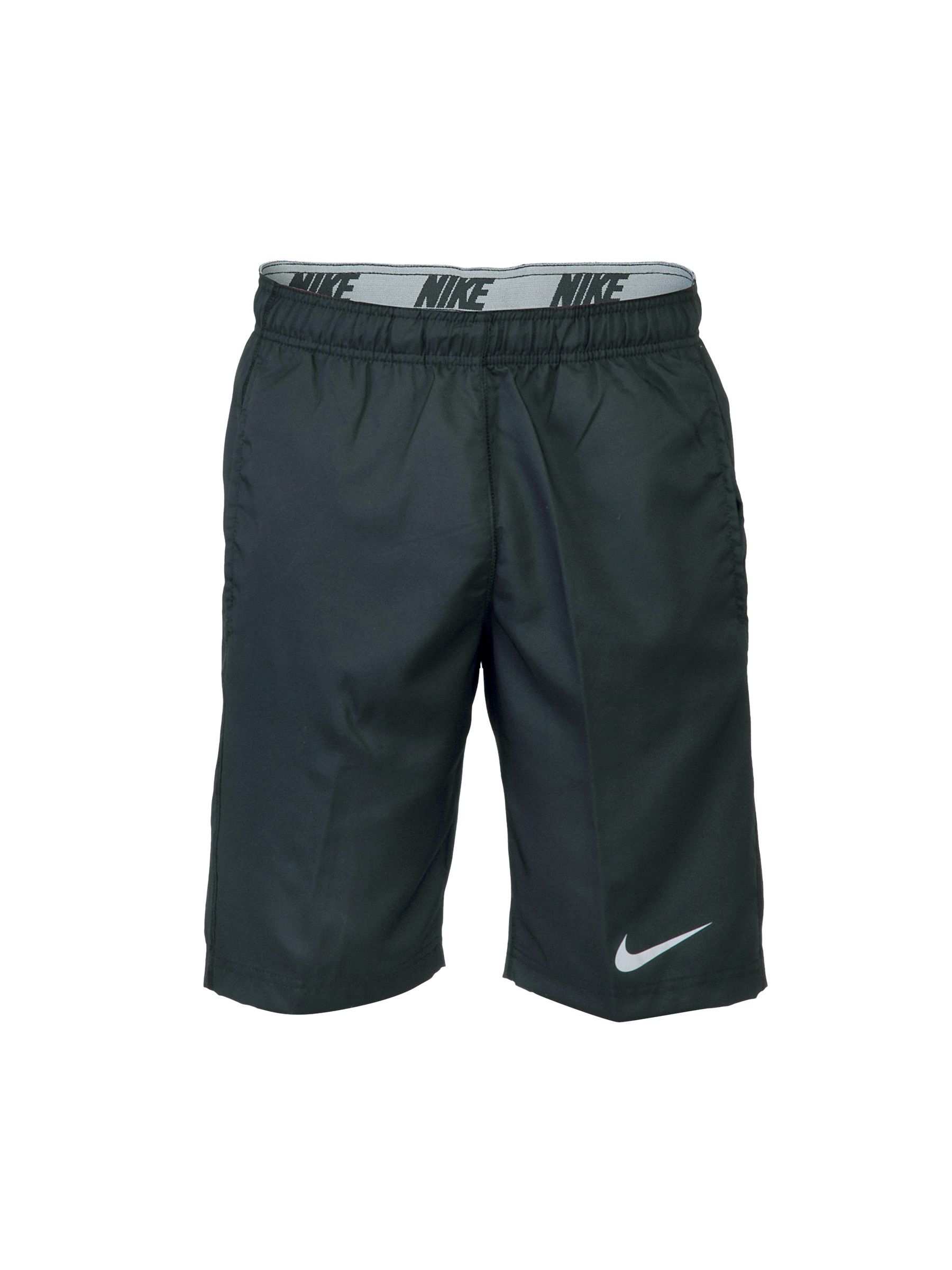 Nike Men Solid Black Shorts