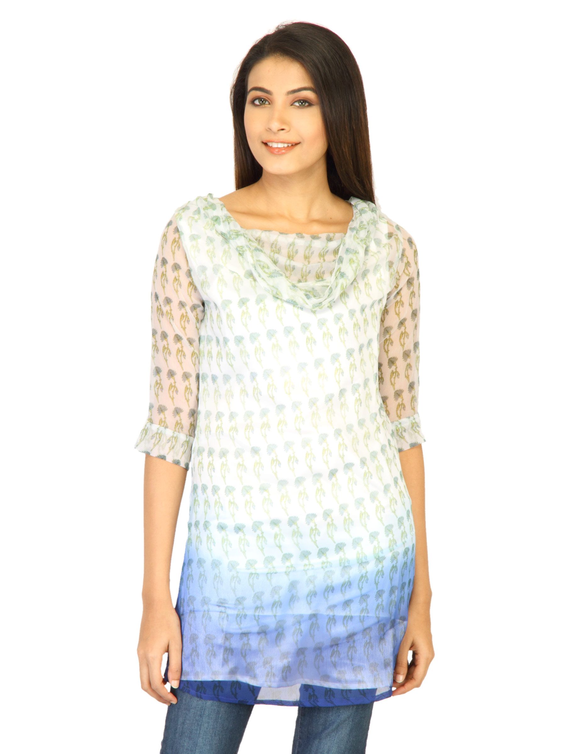Scullers For Her Women Instyle White Tunics