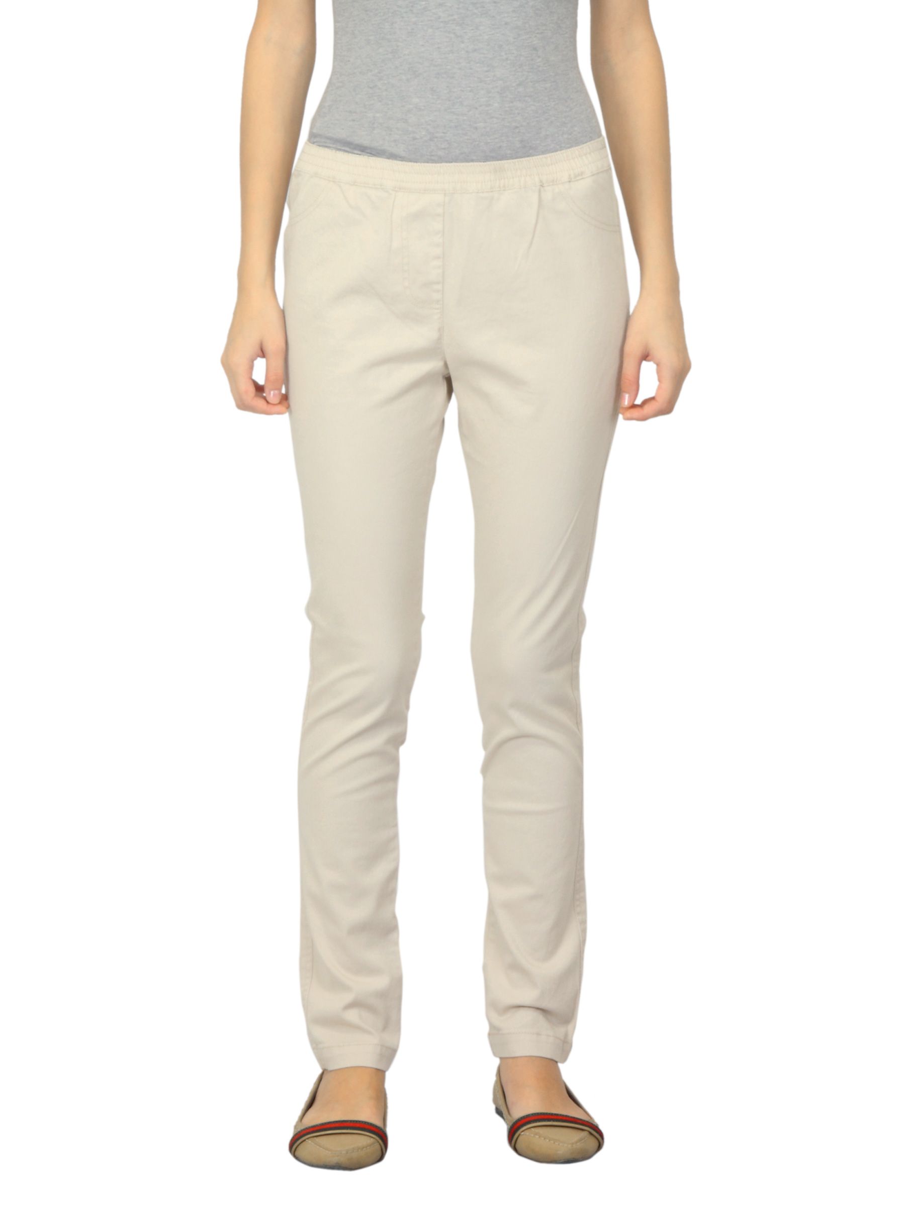Scullers For Her Beige Trousers