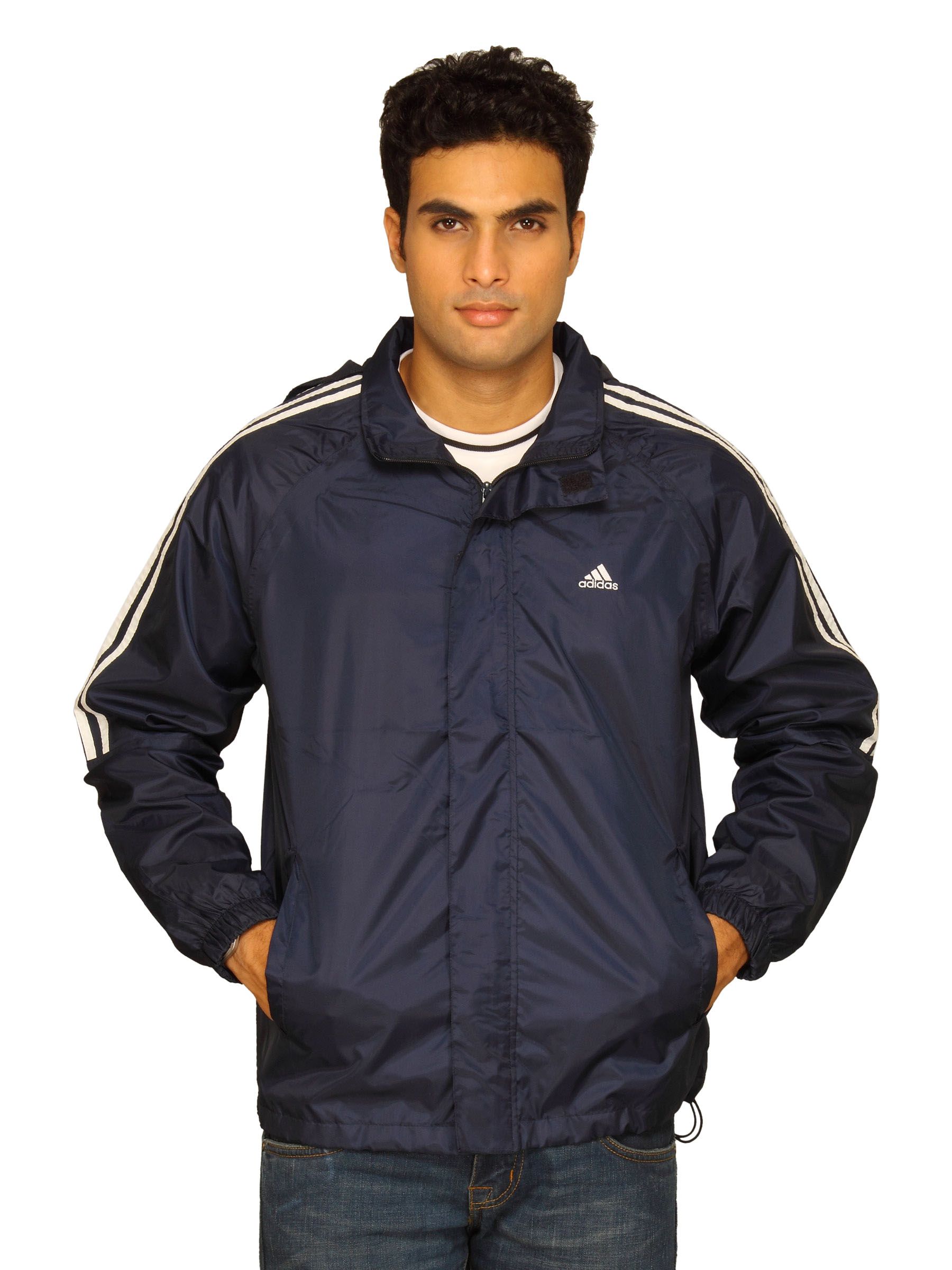 ADIDAS Men Revo Navy White Jacket