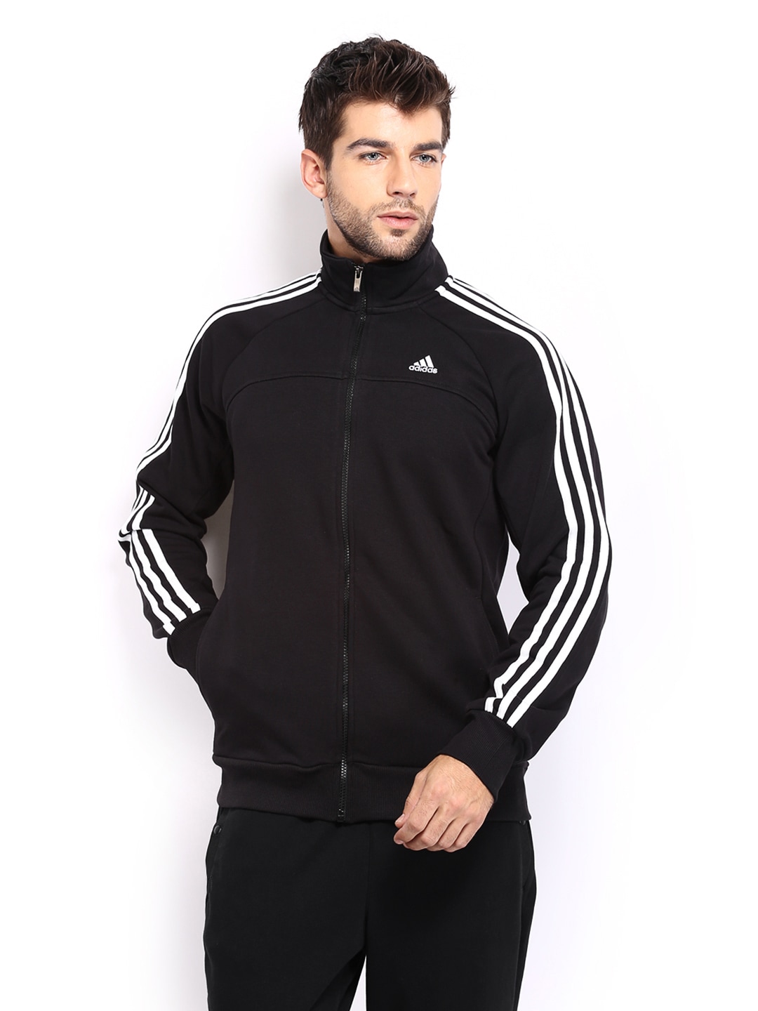 jacket for men adidas black - jackets in my home