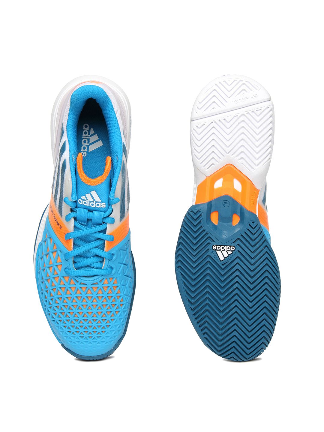 Buy ADIDAS Men Blue & White CC Adizero Feather III Sports Shoes - Sports  Shoes for Men 263348 | Myntra