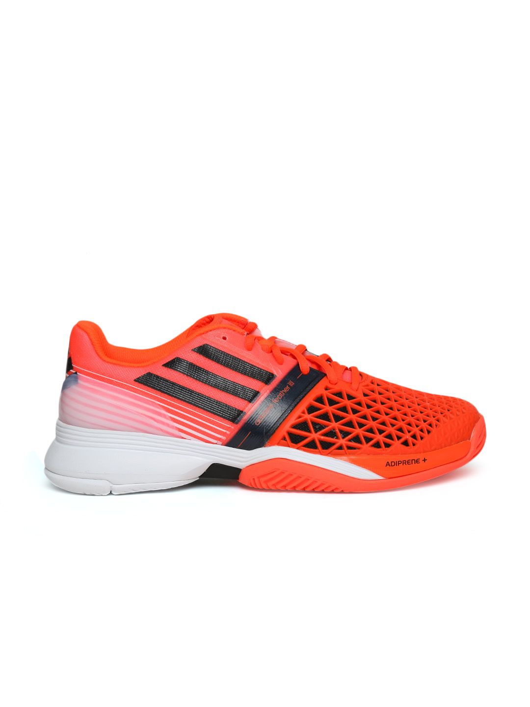 Buy ADIDAS Men Orange CC Adizero Feather III Tennis Shoes - Sports