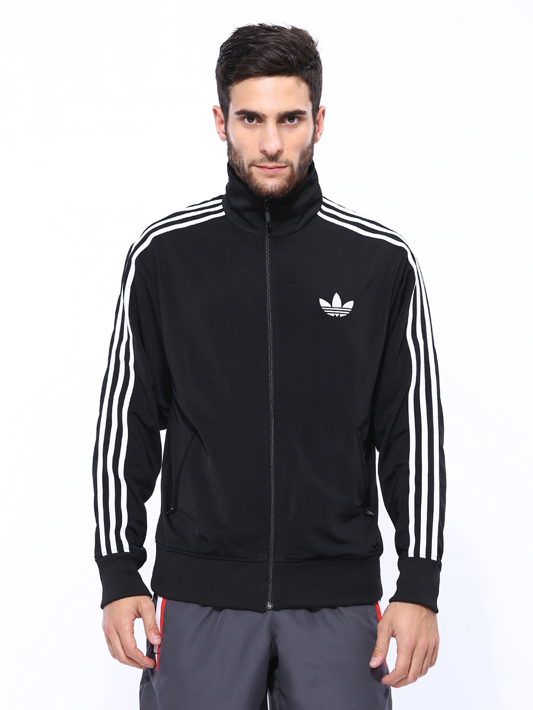 Buy Adidas Originals Men Black ADI FIREBIRD TT Jacket - 292 - Apparel
