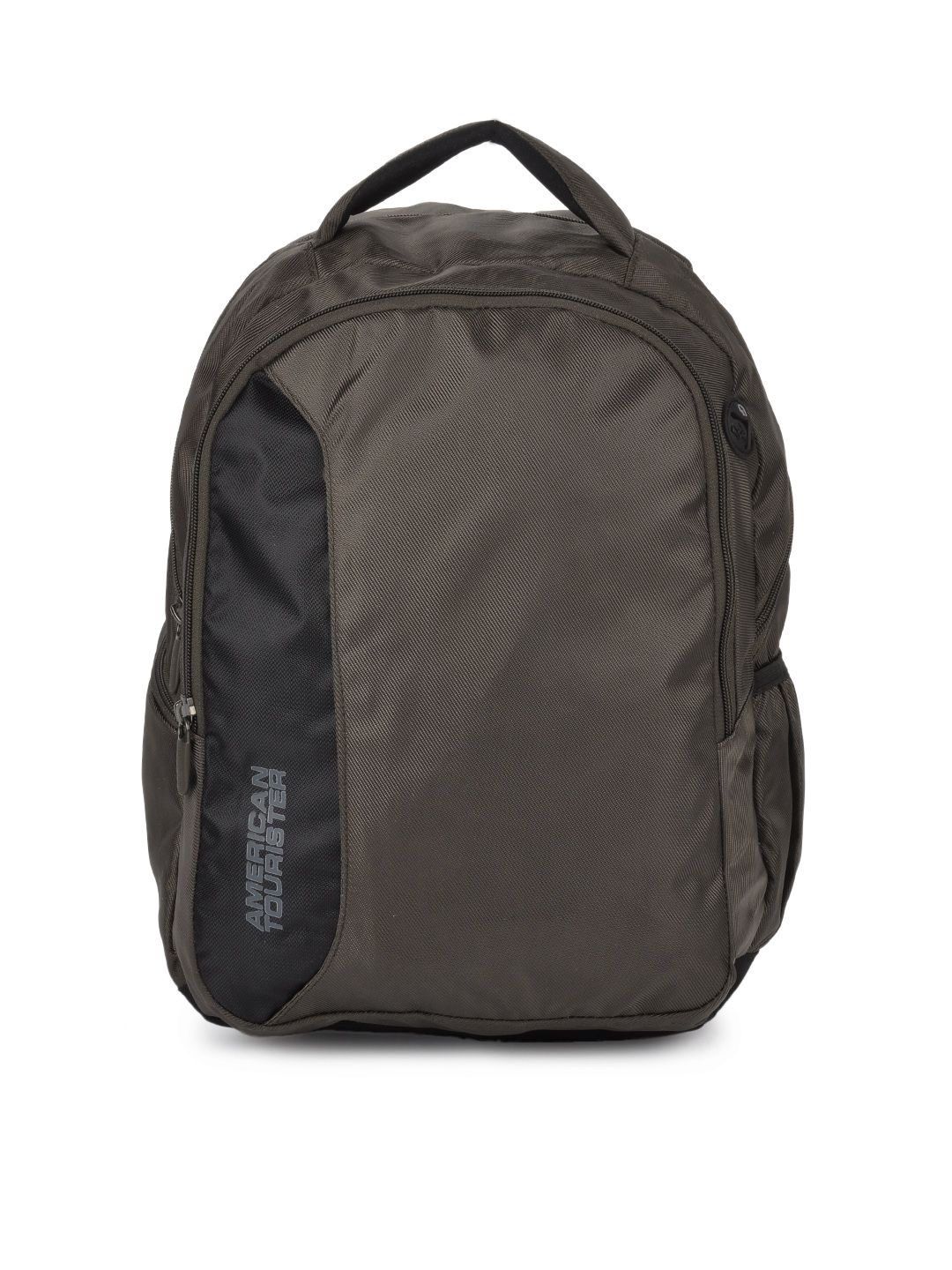 backpack for laptops up to 16-inch green black Origami Backpack Champagne Taupe