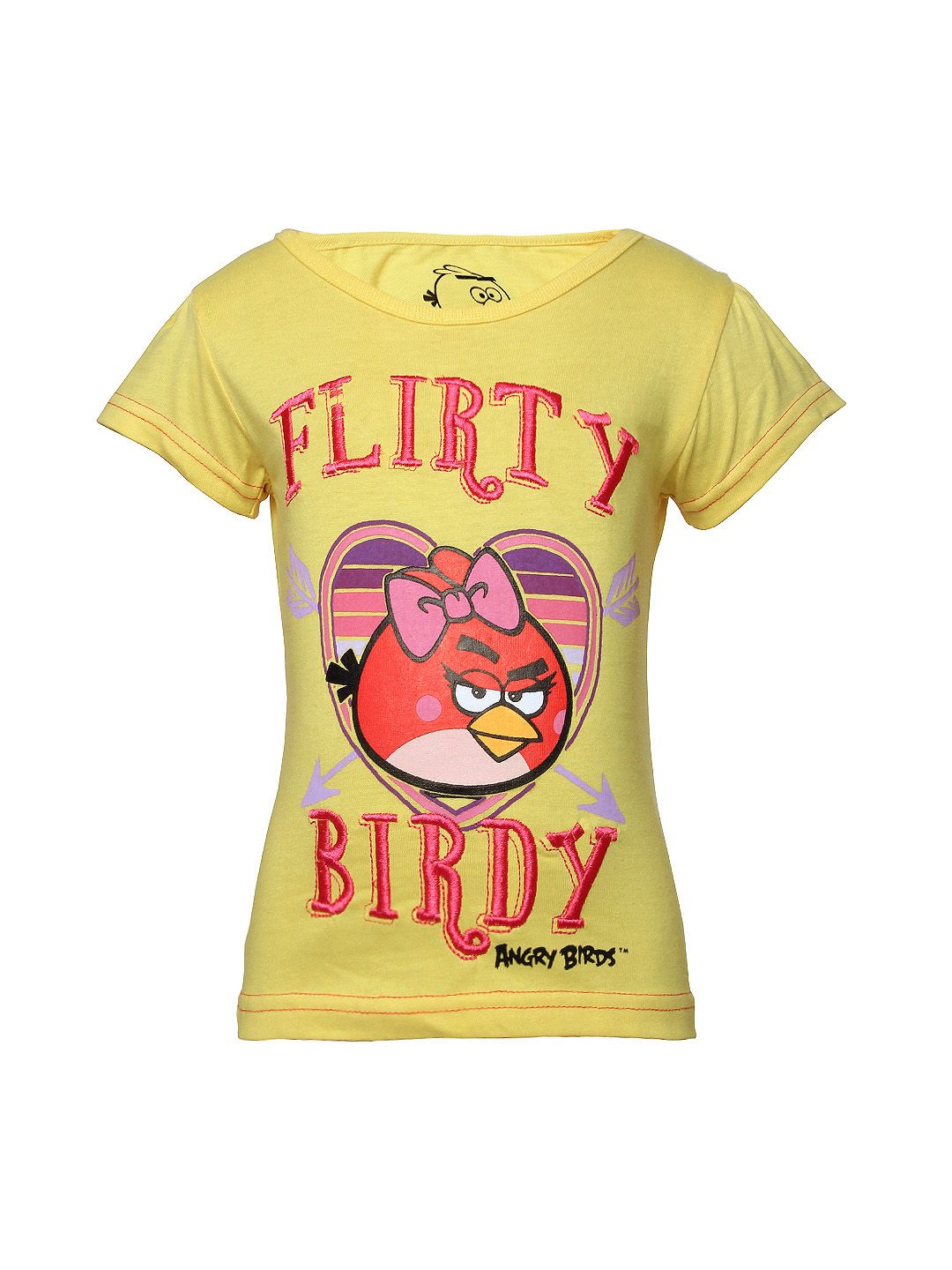 Buy Angry Birds Girls Yellow Printed T Shirt 289 Apparel for Girls