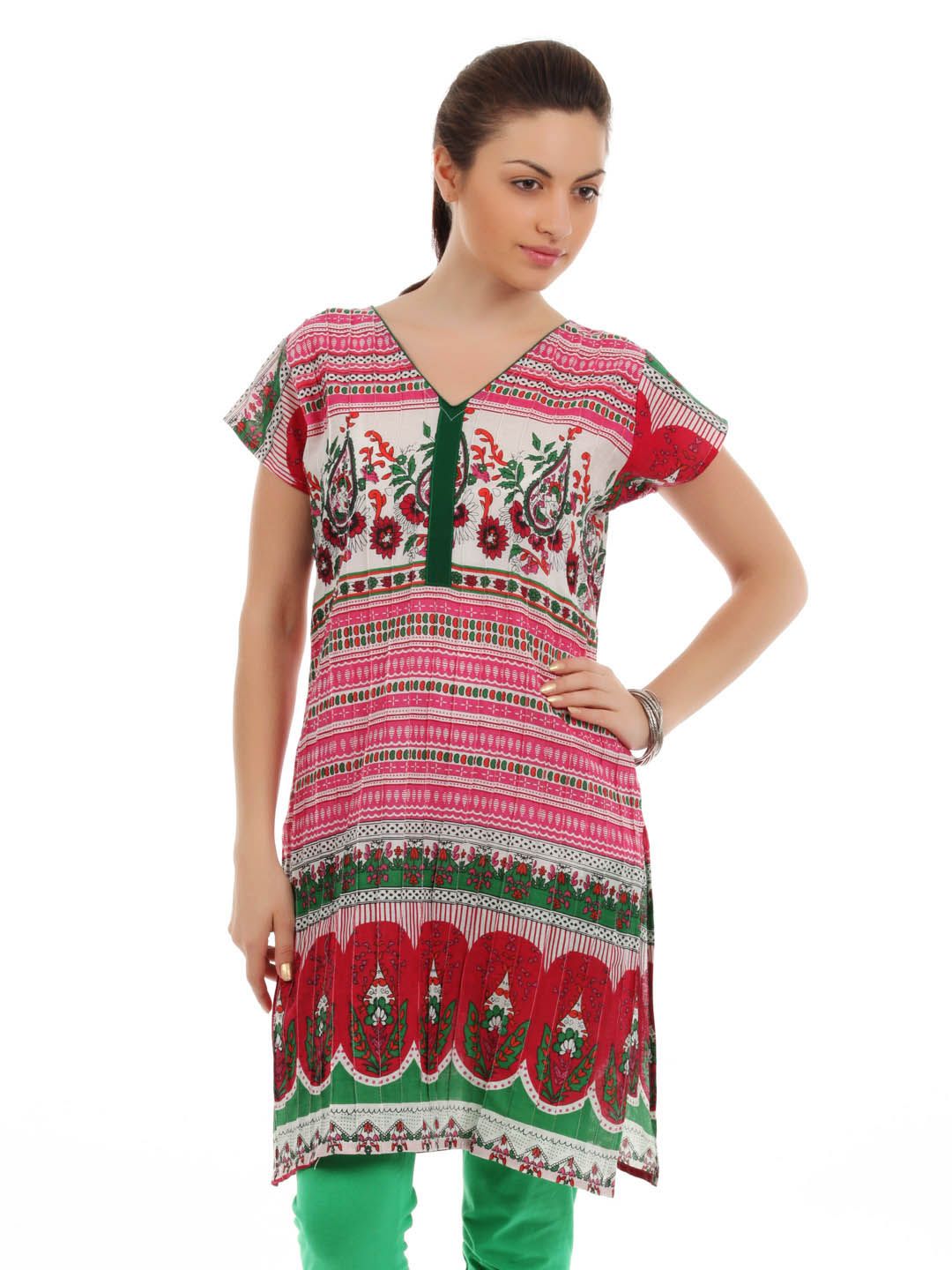 Diva Women Pink Kurta