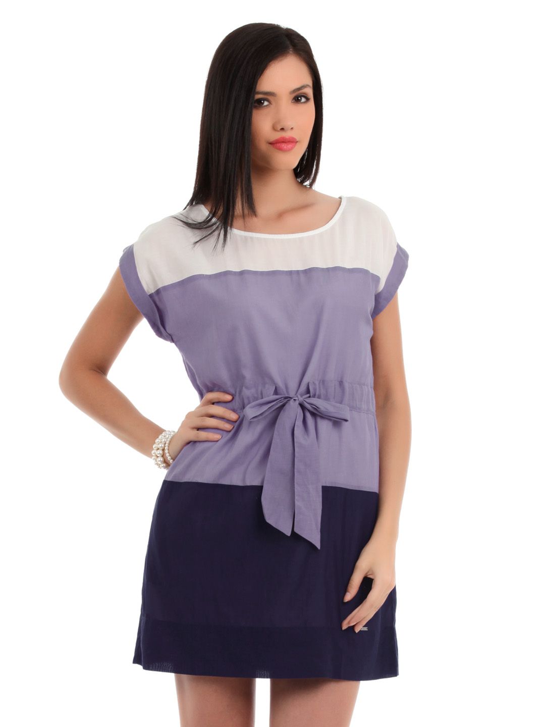 Elle Women Purple Tunic