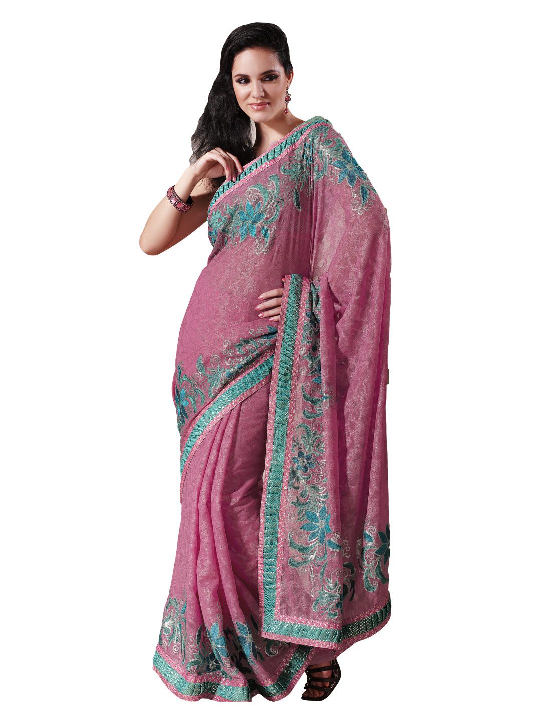 FNF Pink Collection for Wedding Sari