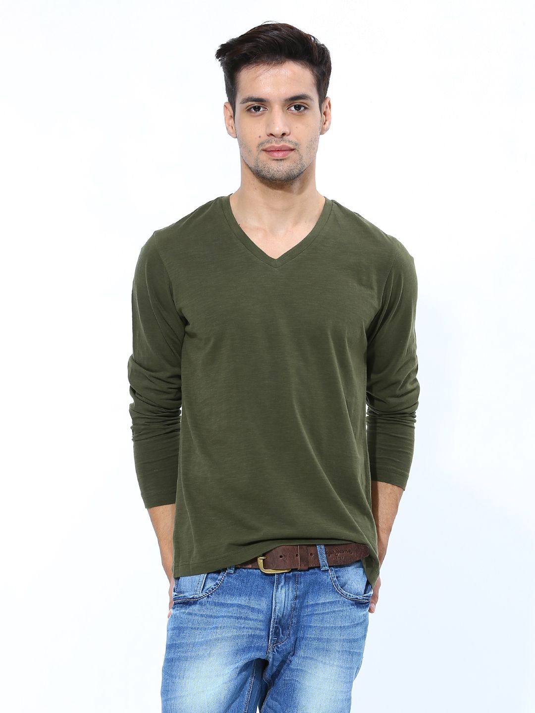 olive shirt outfit men