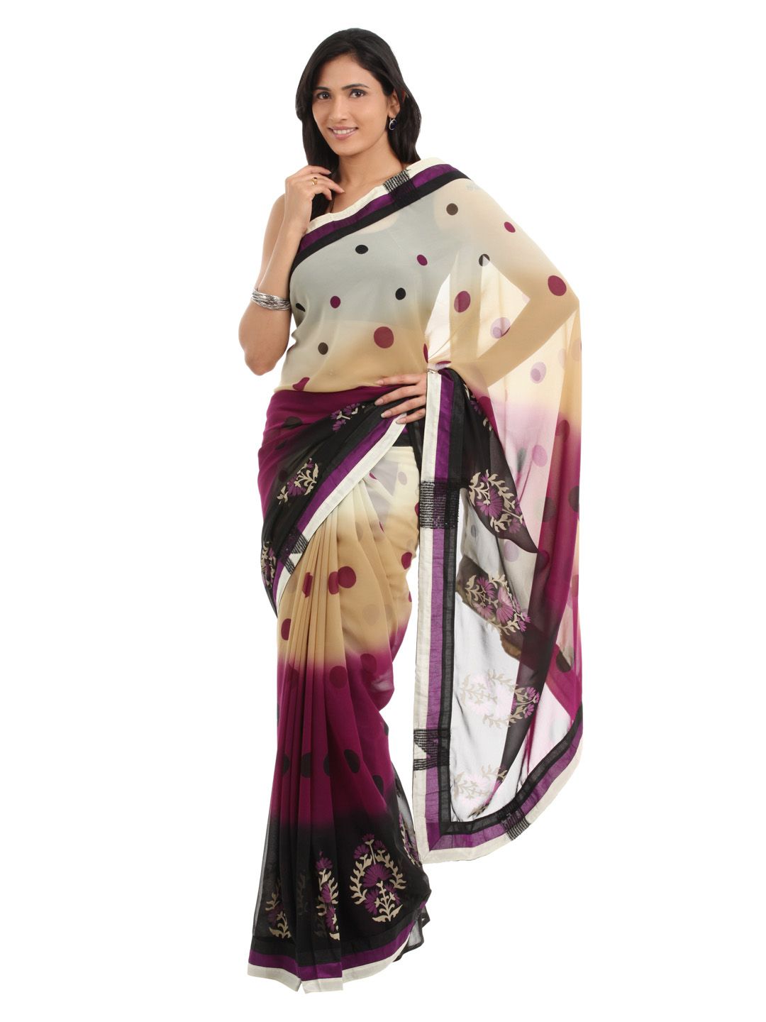 FNF Multi Coloured Sari