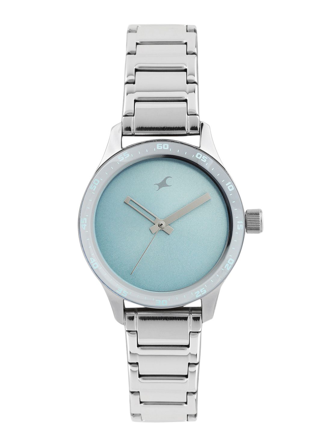 Fastrack Women Blue Dial Watch 6078SM03 Price in India