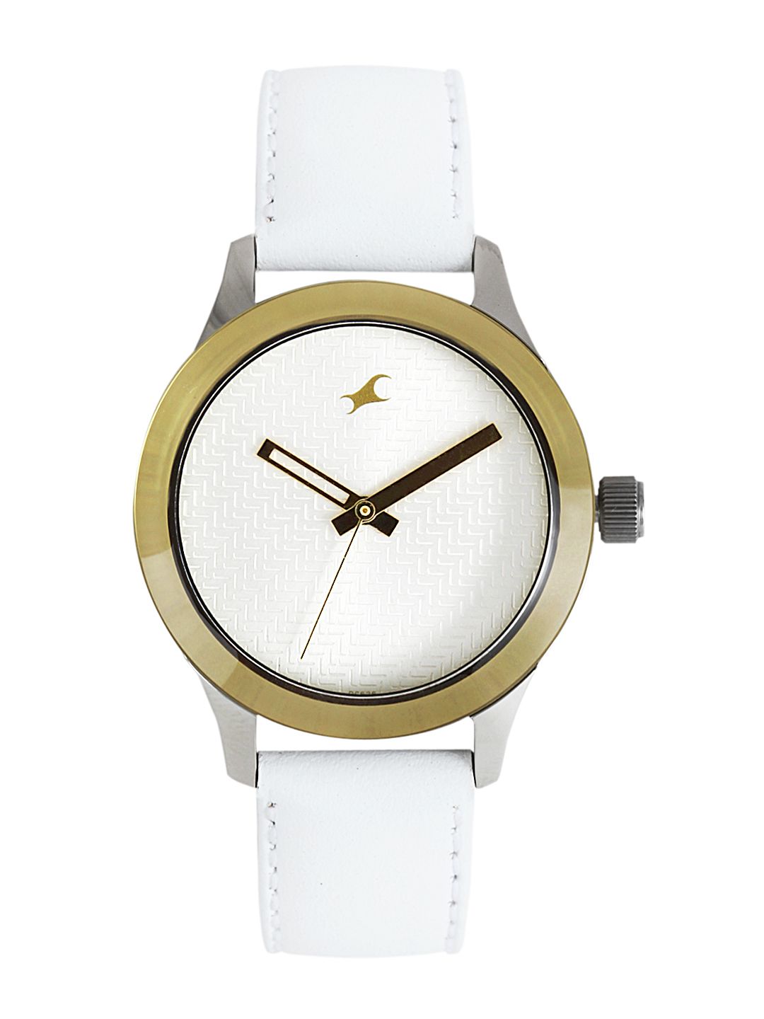 Fastrack Women White Dial Watch 6078SL02 Price in India