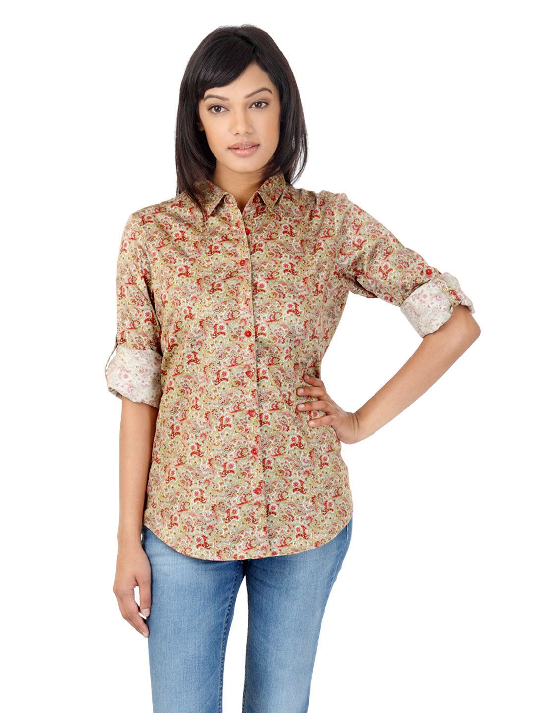Femella Women Multi Coloured Shirt