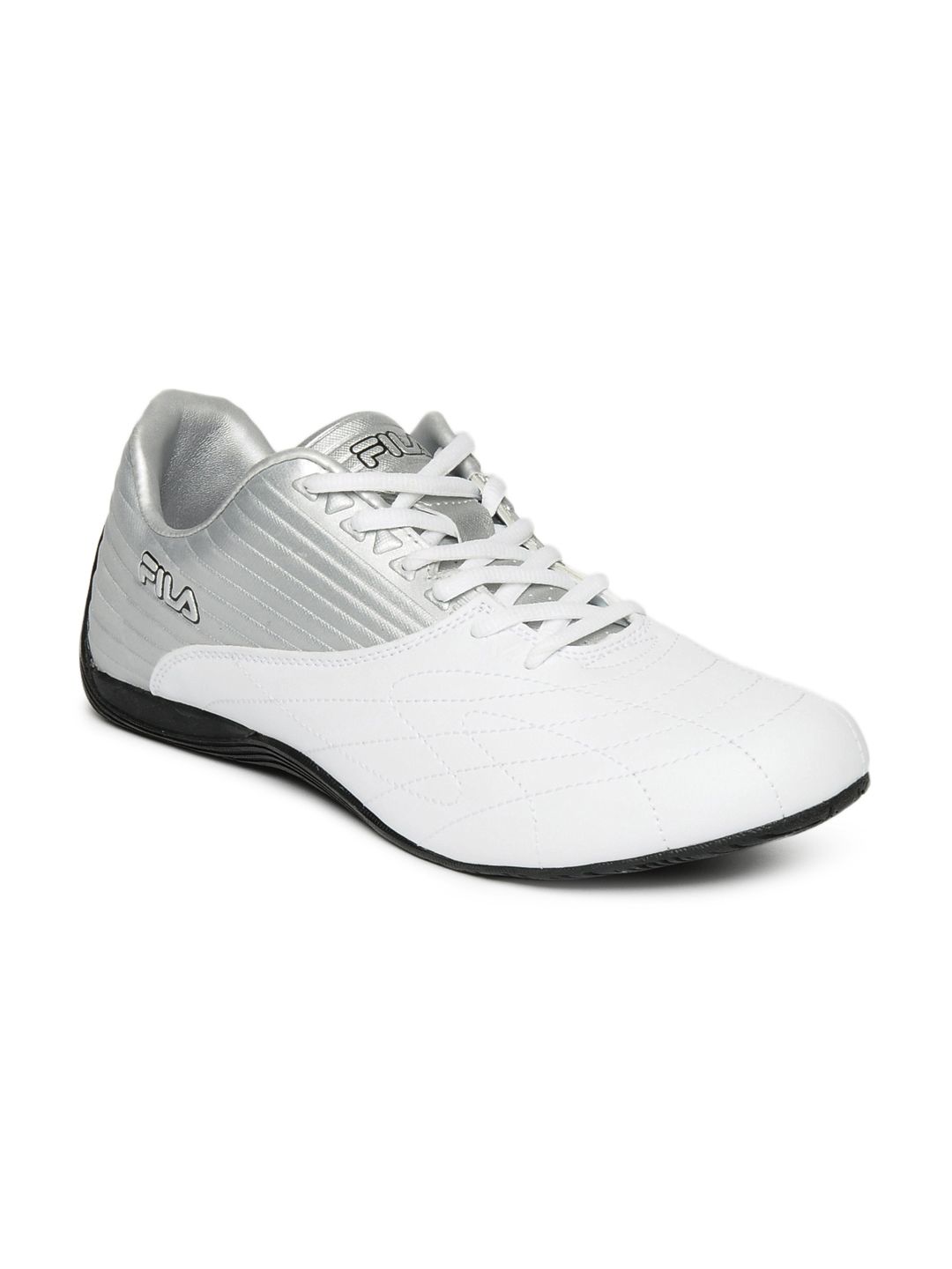 fila men white casual shoes