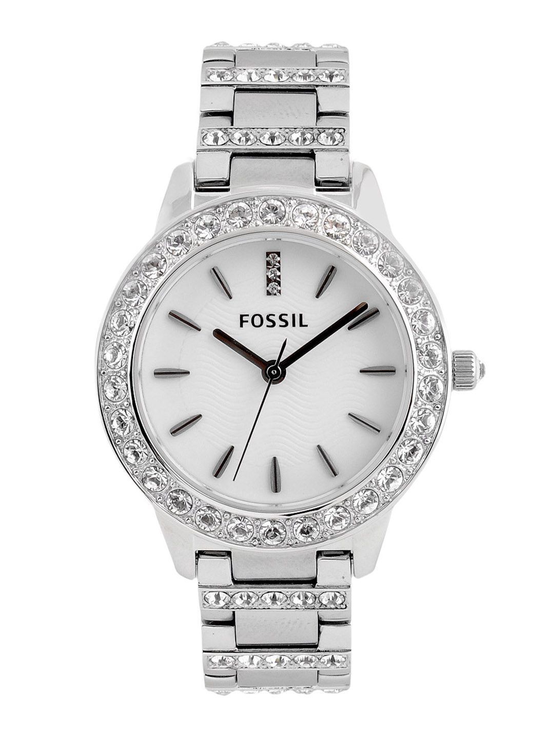 Fossil Women White Dial Watch Price in India