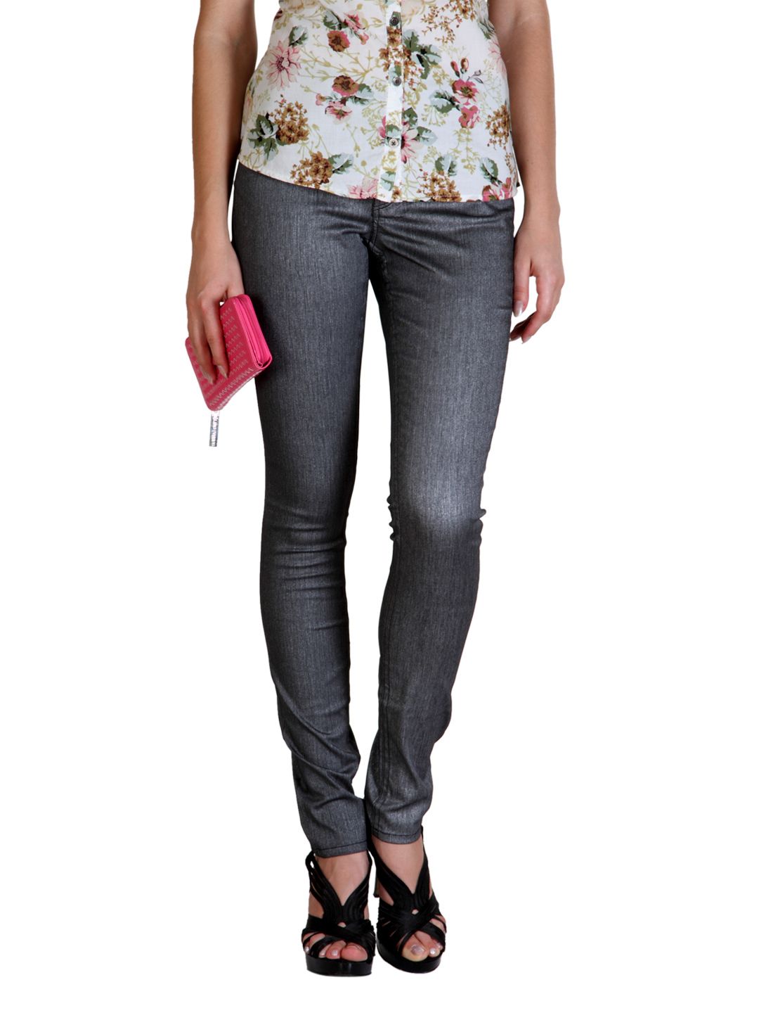 French Connection Women Black Jeans