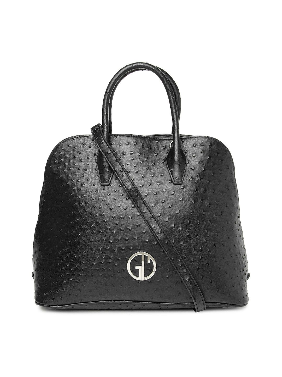 Buy Gian Marco Venturi Black Handbag - Handbags for Women 548665