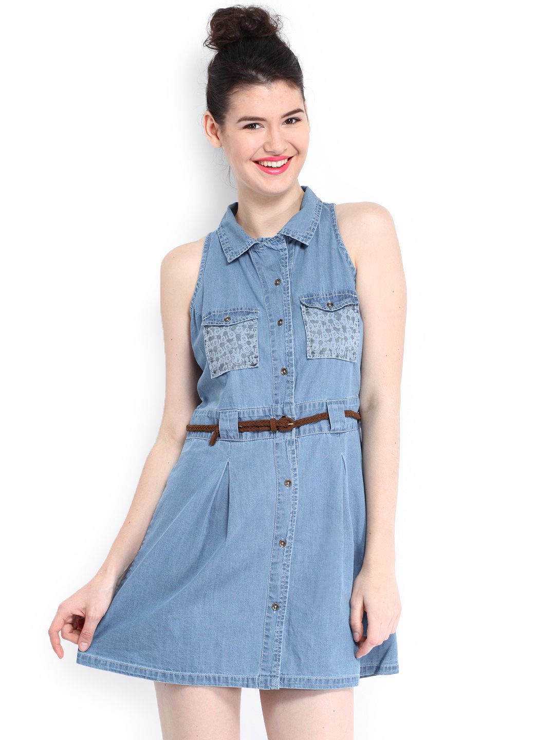 Buy Kook N Keech Disney Blue Denim Chambray Dress - Dresses for ... Buy Kook N Keech Disney Blue Denim Chambray Dress - Dresses for ...