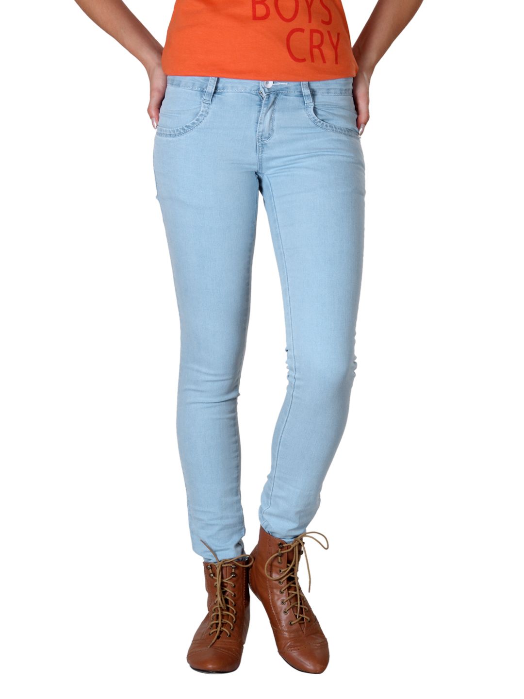 Kraus Jeans Women Blue Jeggings