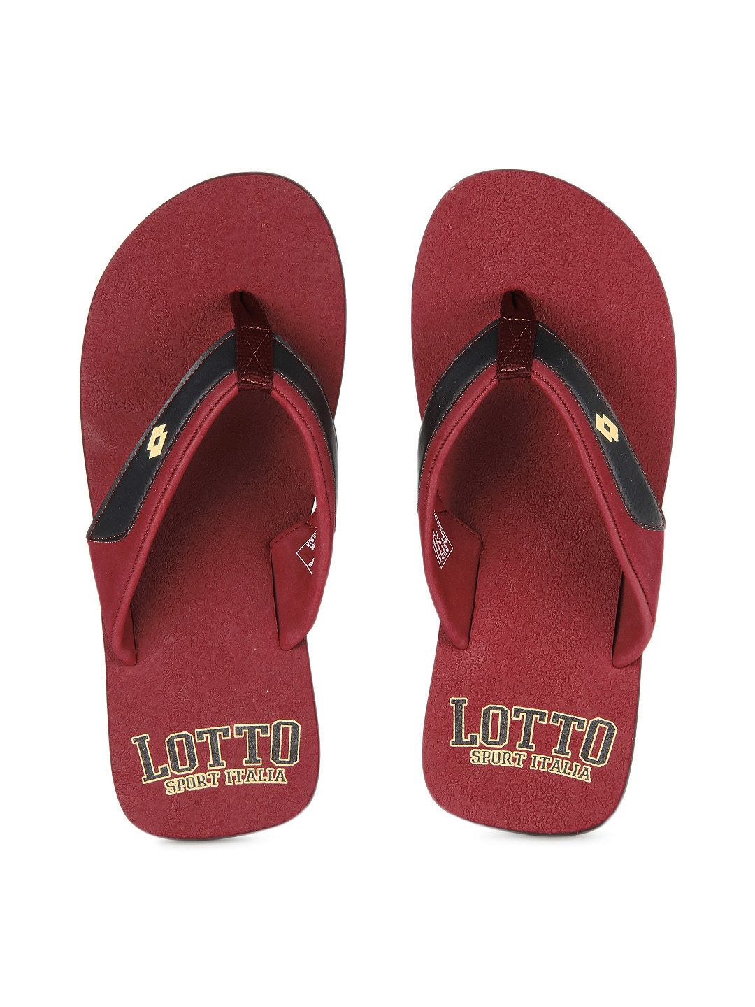 maroon nike flip flops