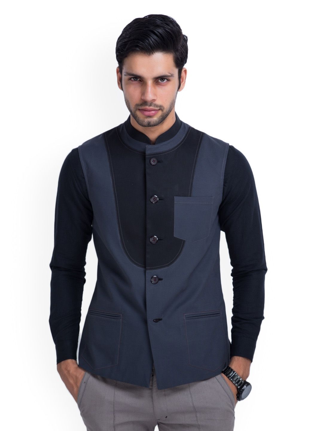 mr button nehru jacket