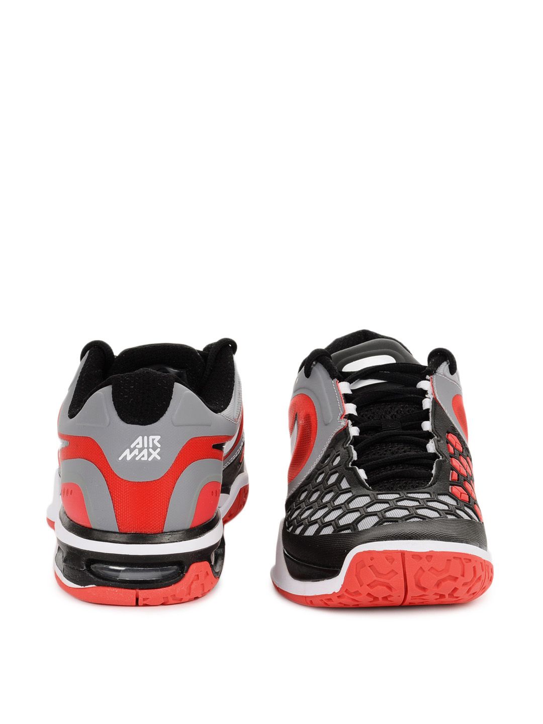 Buy Nike Men Black & Red Air Max Courtballistec 4.3 Sports Shoes