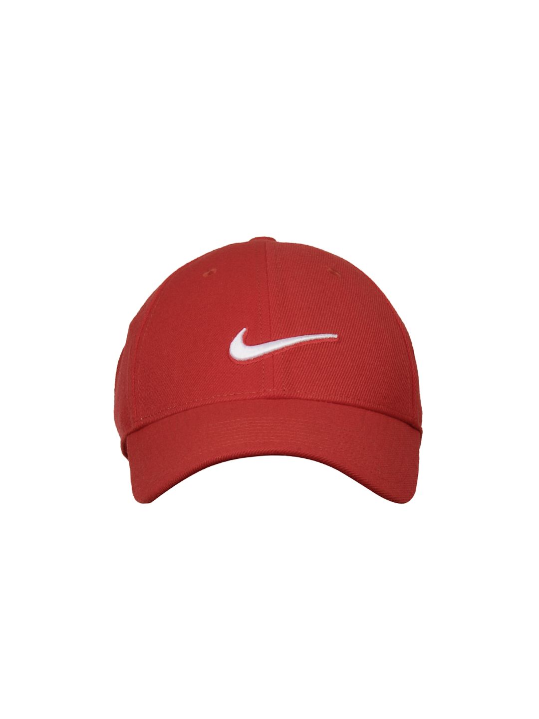 red nike swoosh cap