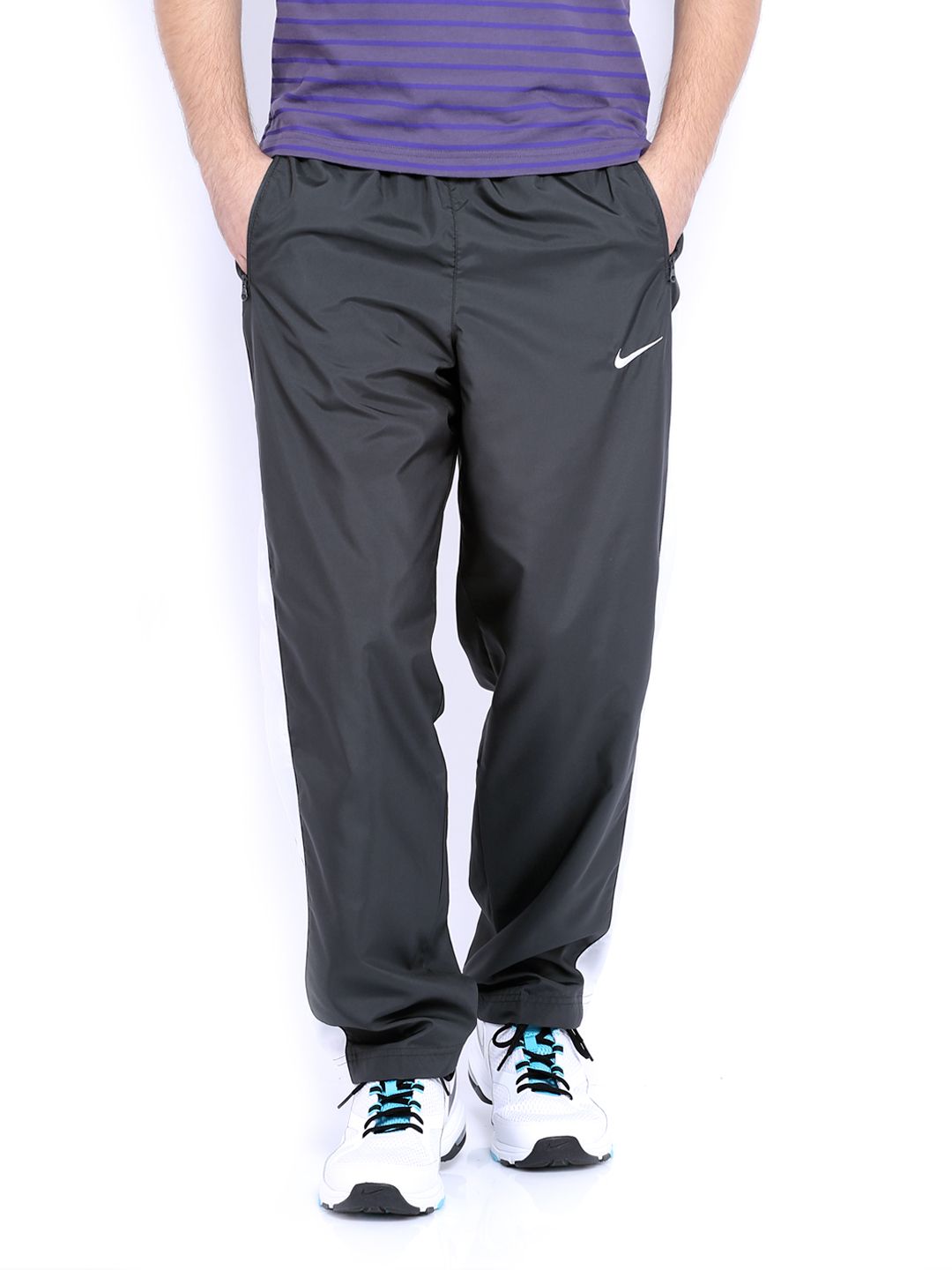 mens nike grey track pants