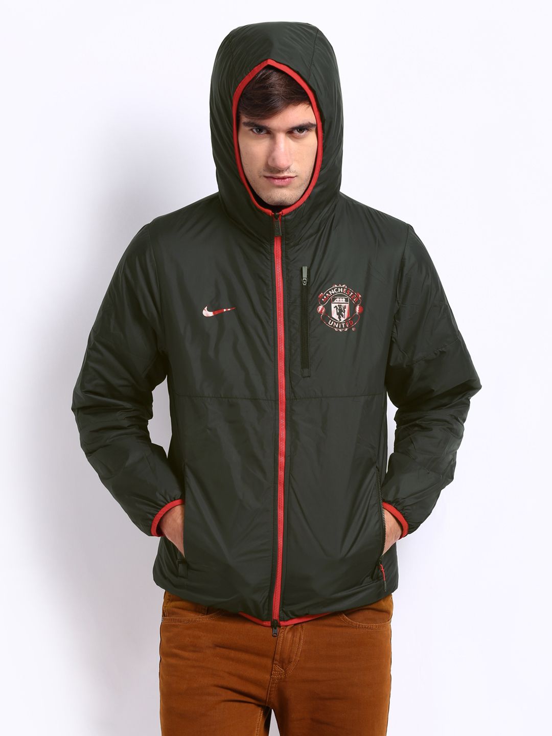 mens padded nike jacket